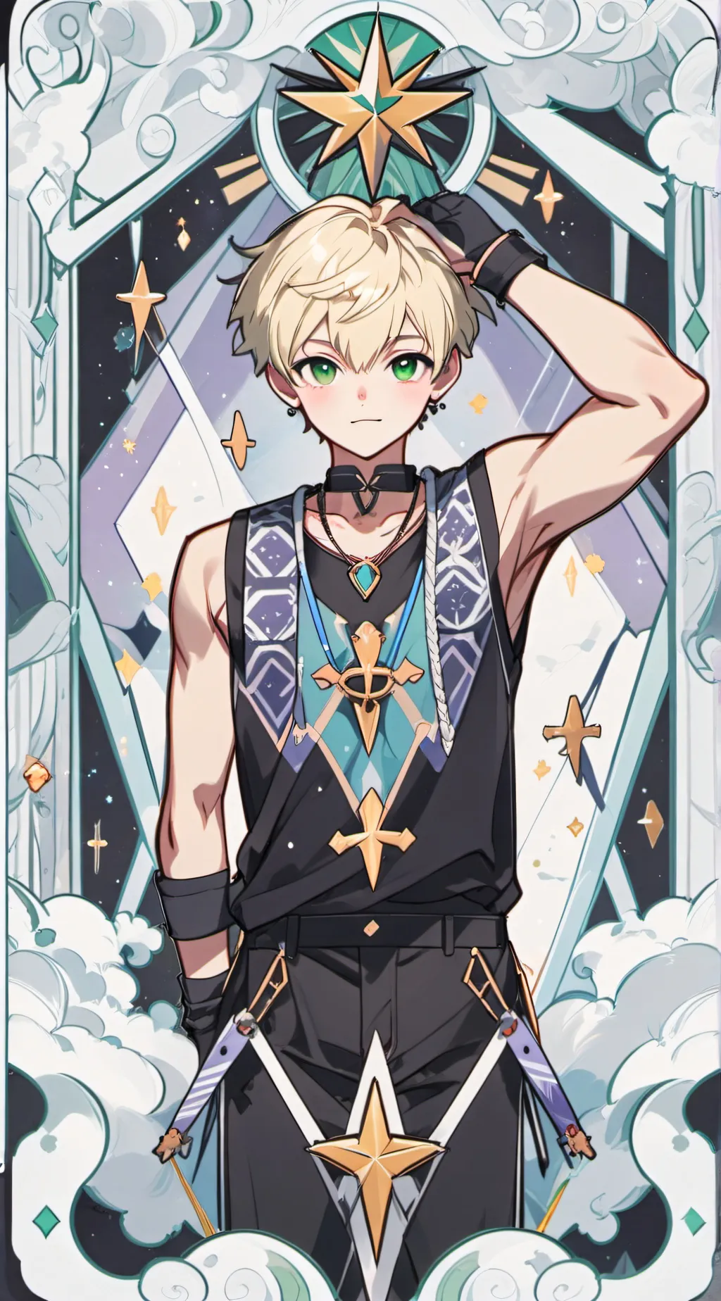 ai character: Nicholas kate background