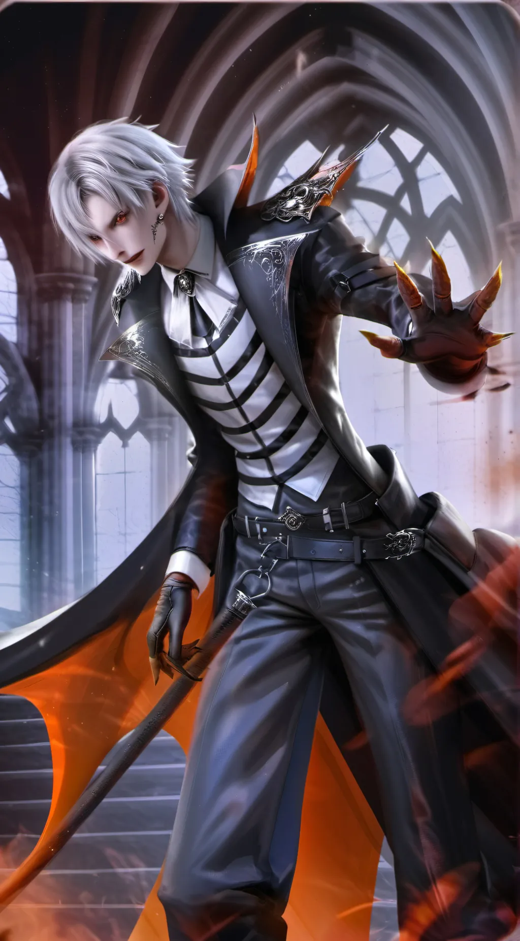 ai character: orange pt:3 background