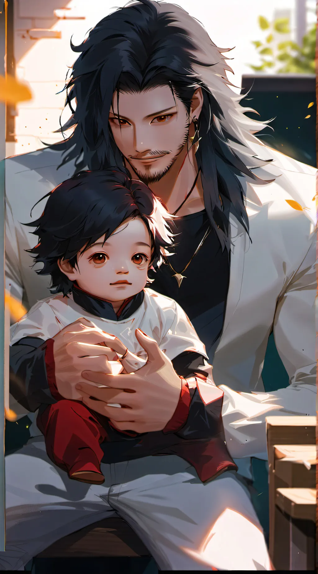 ai character: papa aizawa background