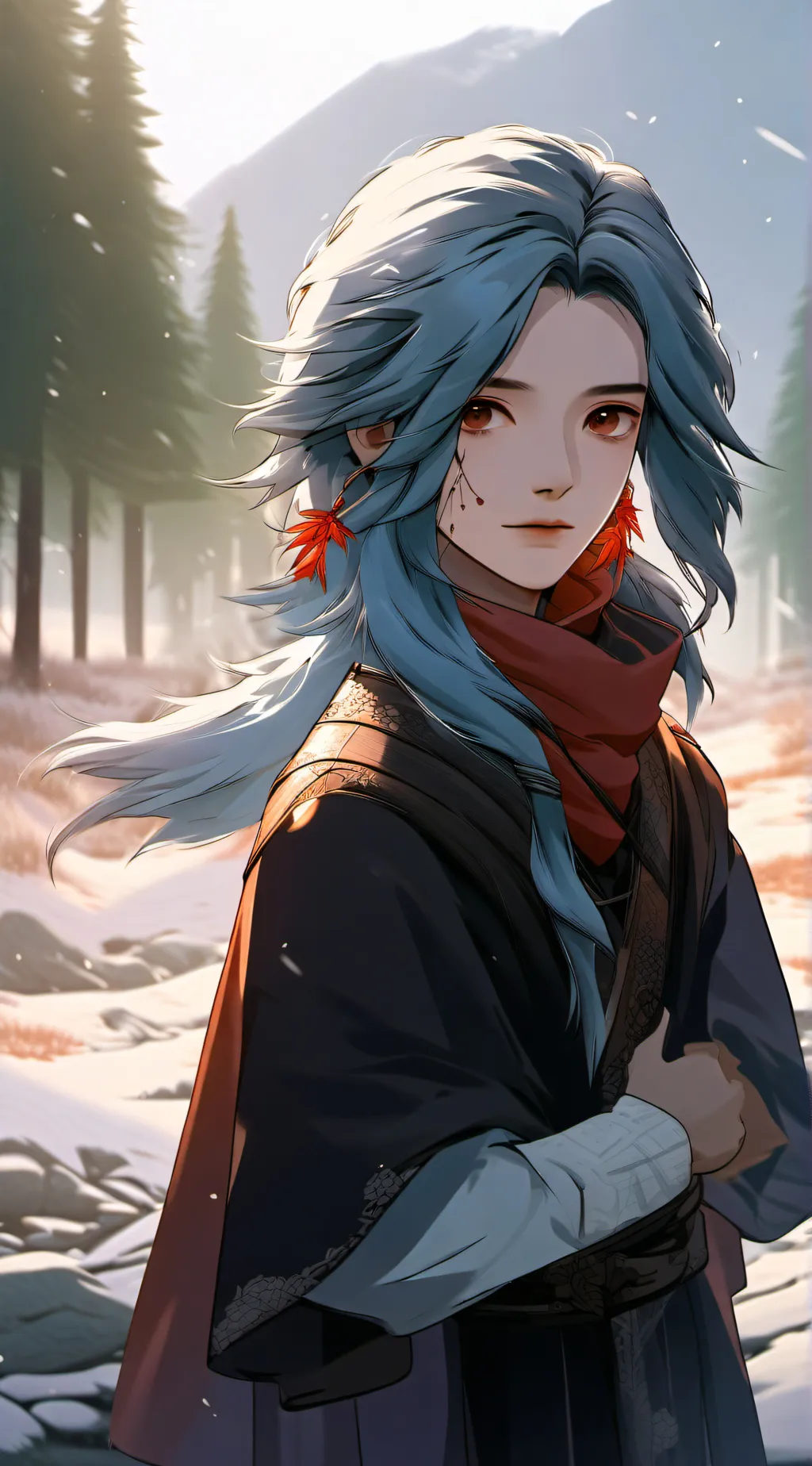 ai character: This is mikasa-_- background