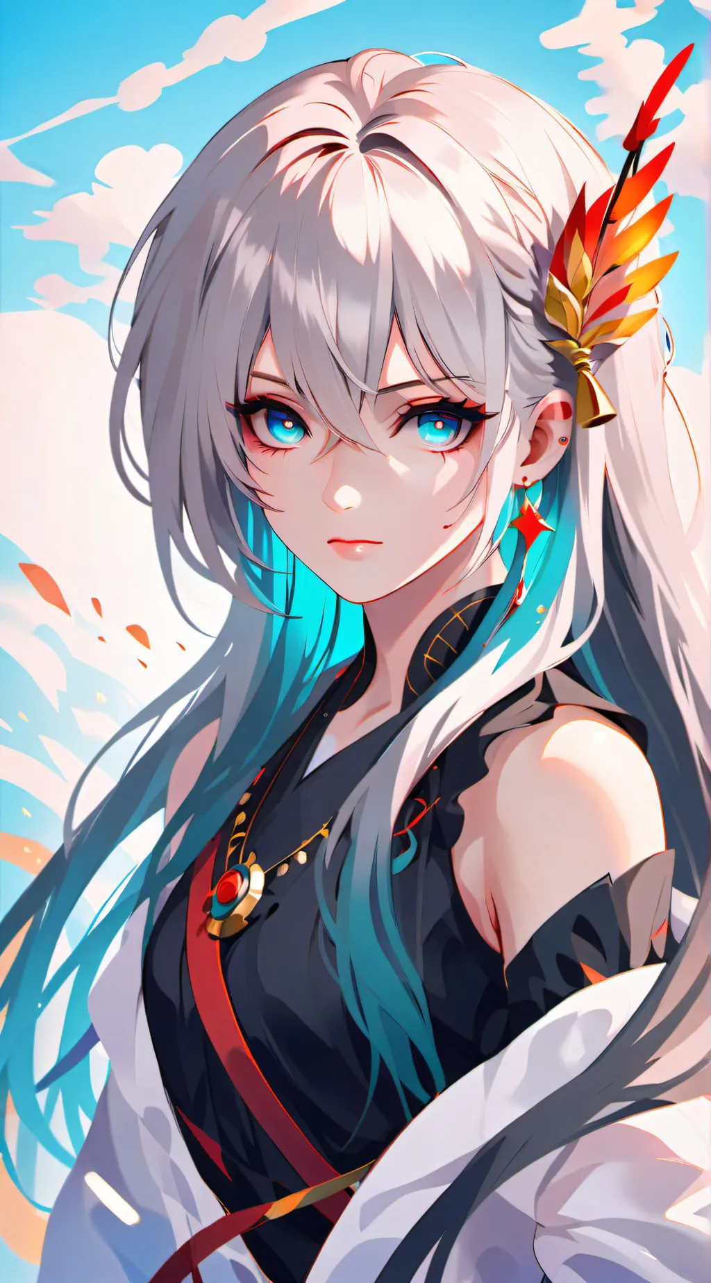 ai character: MHA Legend  background