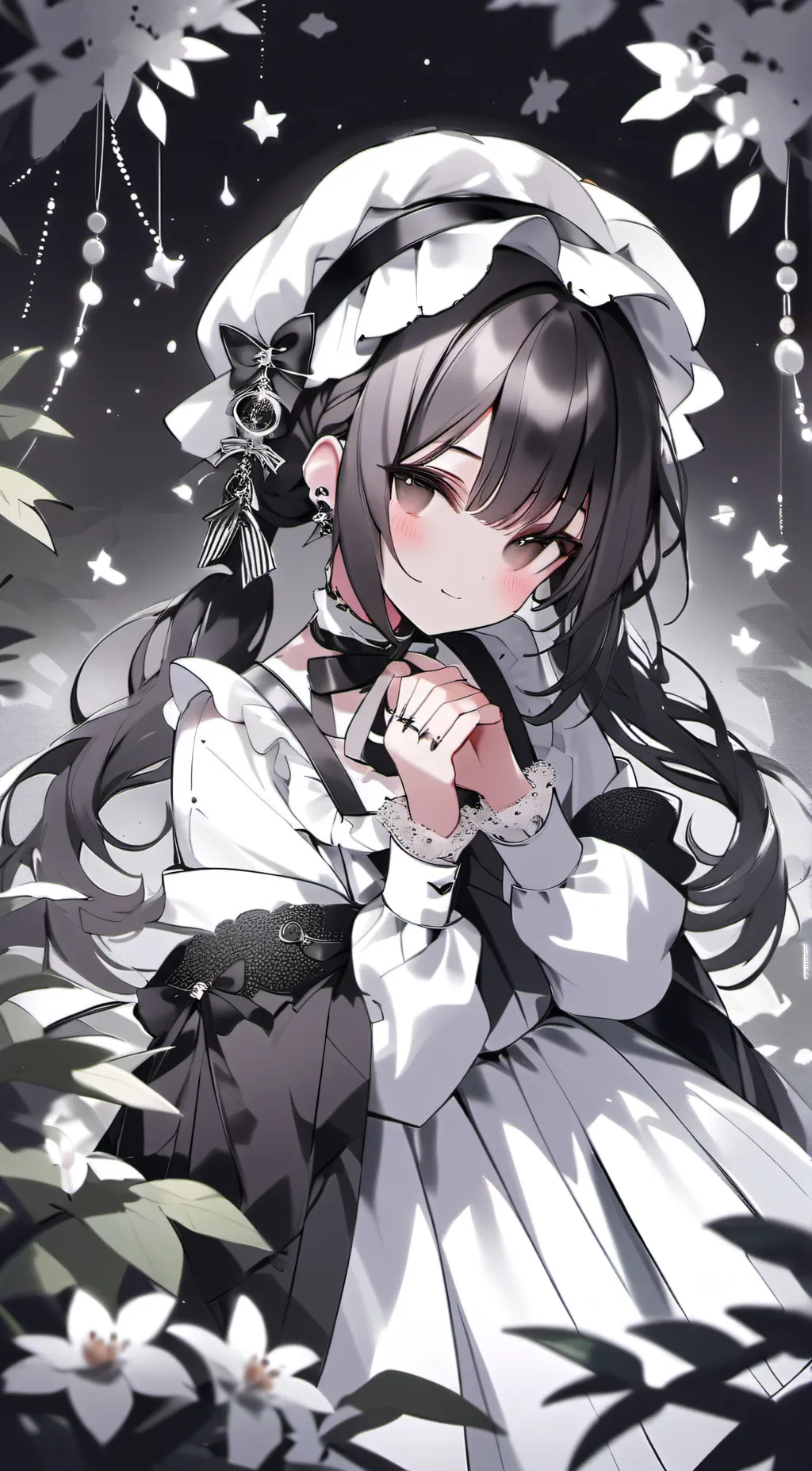 ai character: Luna background