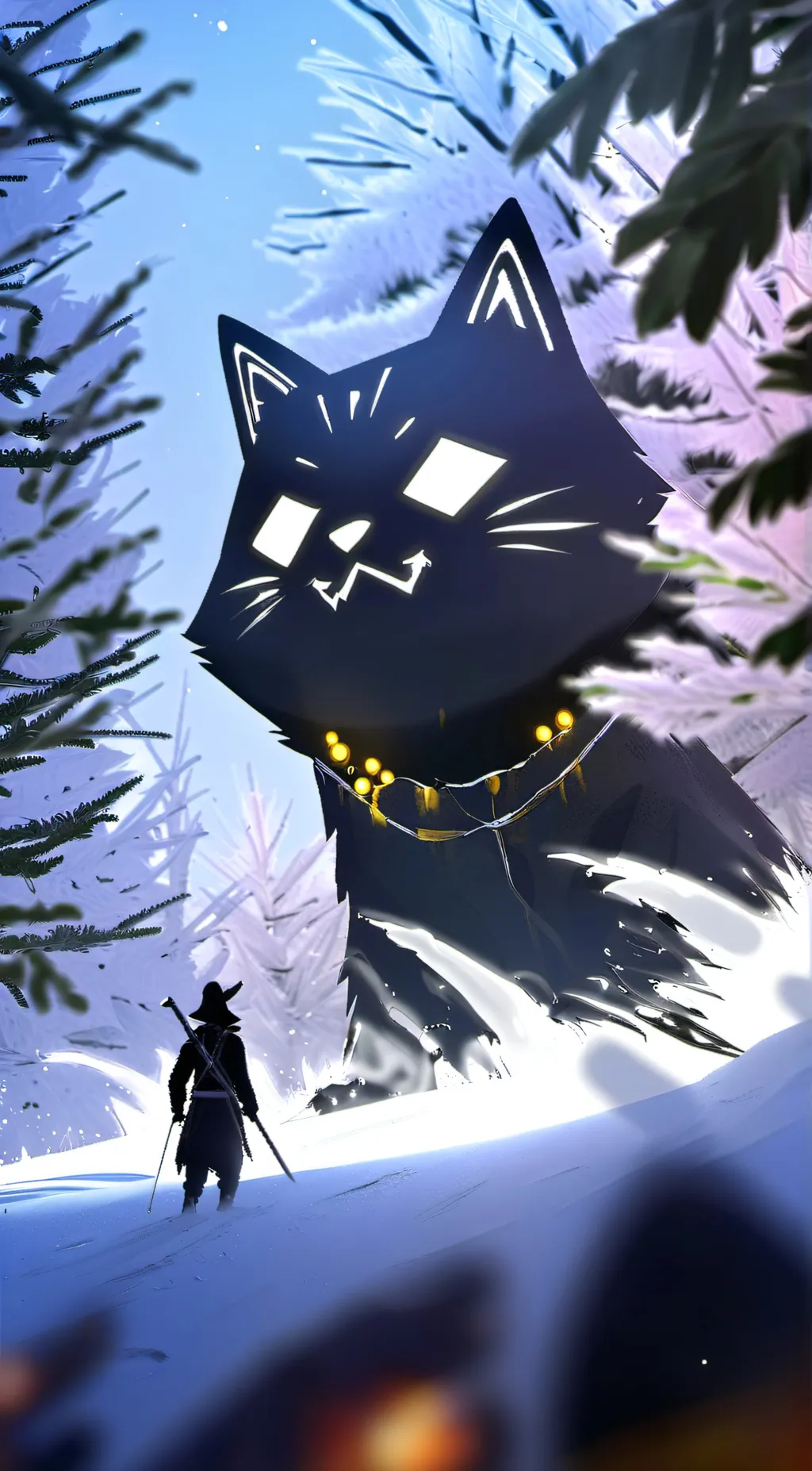 ai character: Smileing critters! background