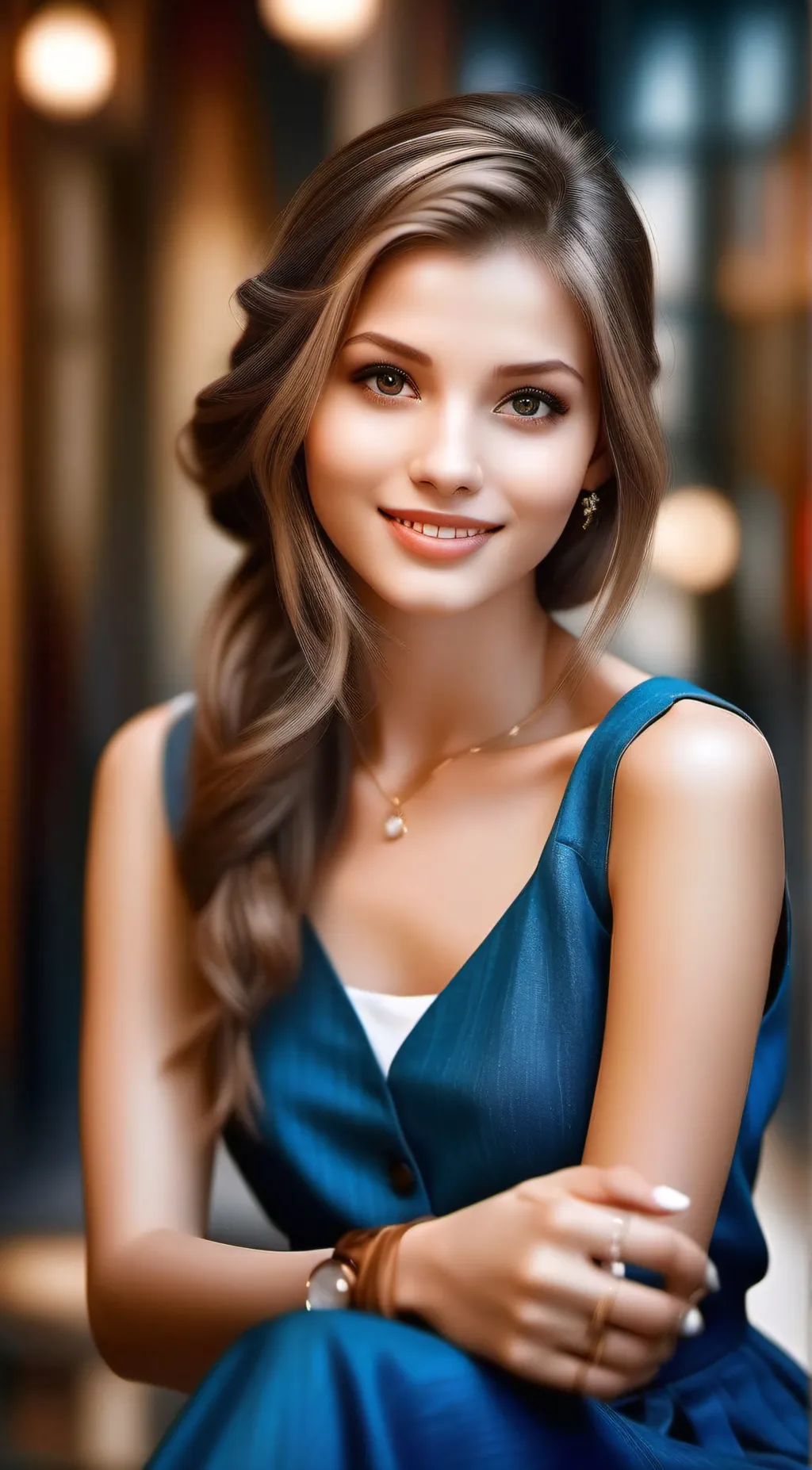 ai character: Cindy background