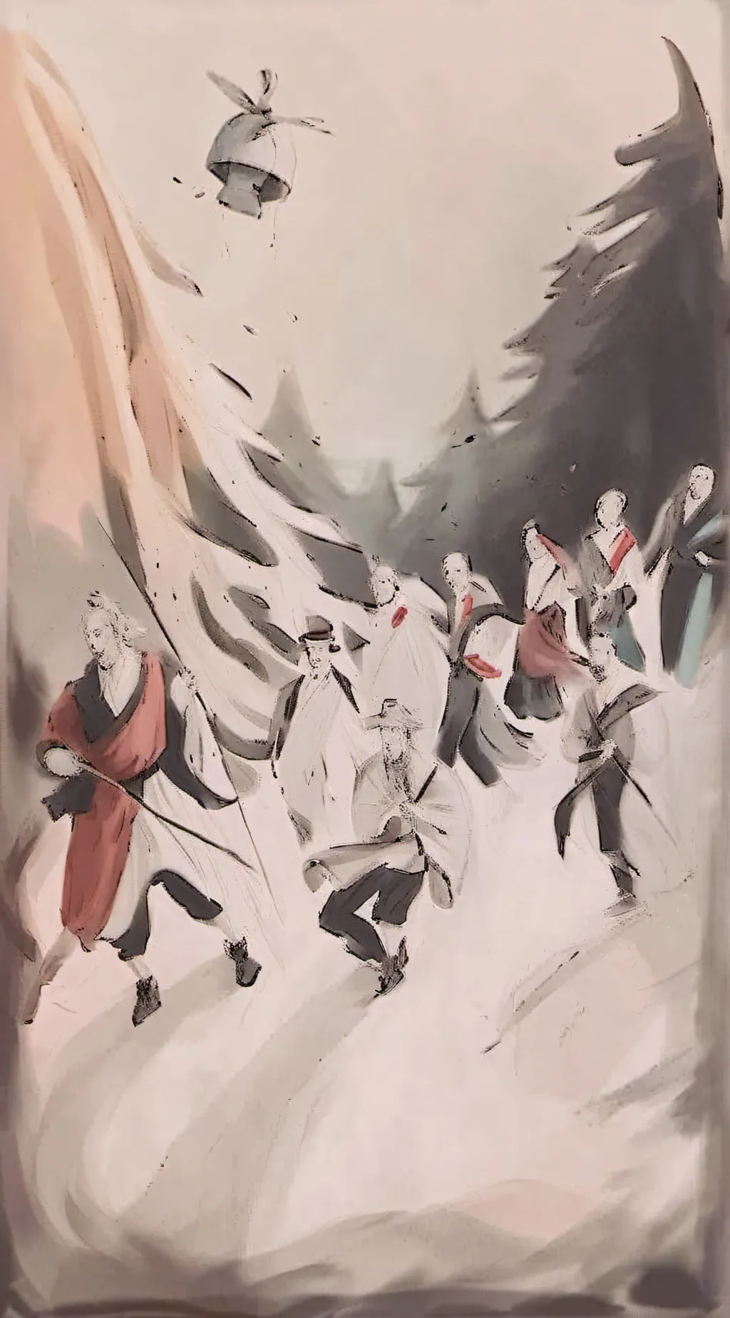 ai character: Blue cat  background