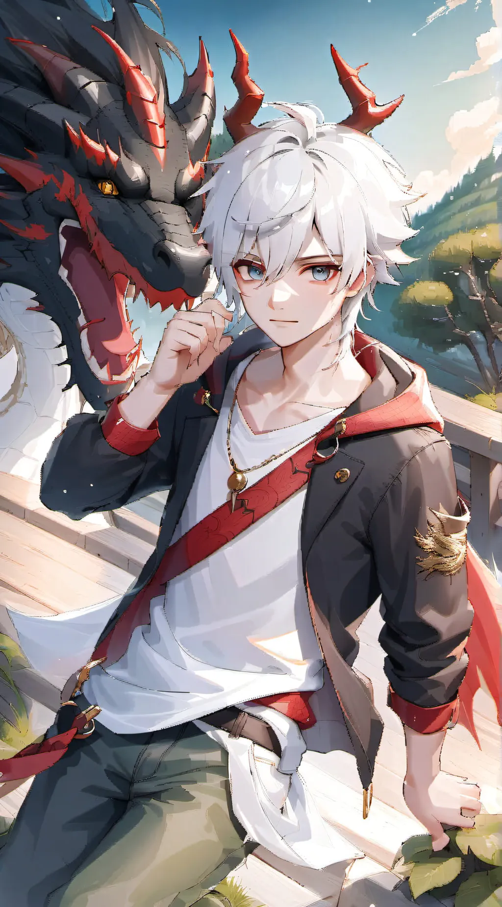 ai character: Lane  background