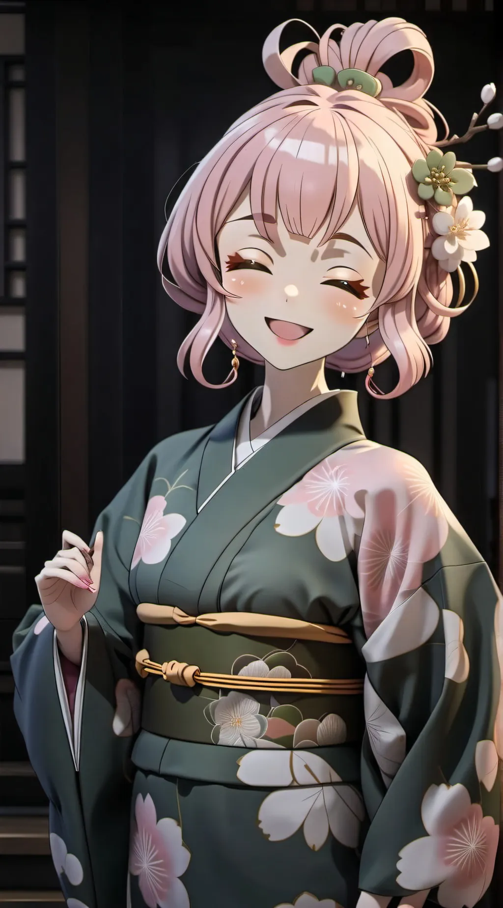 ai character: luna🦋☄️ background