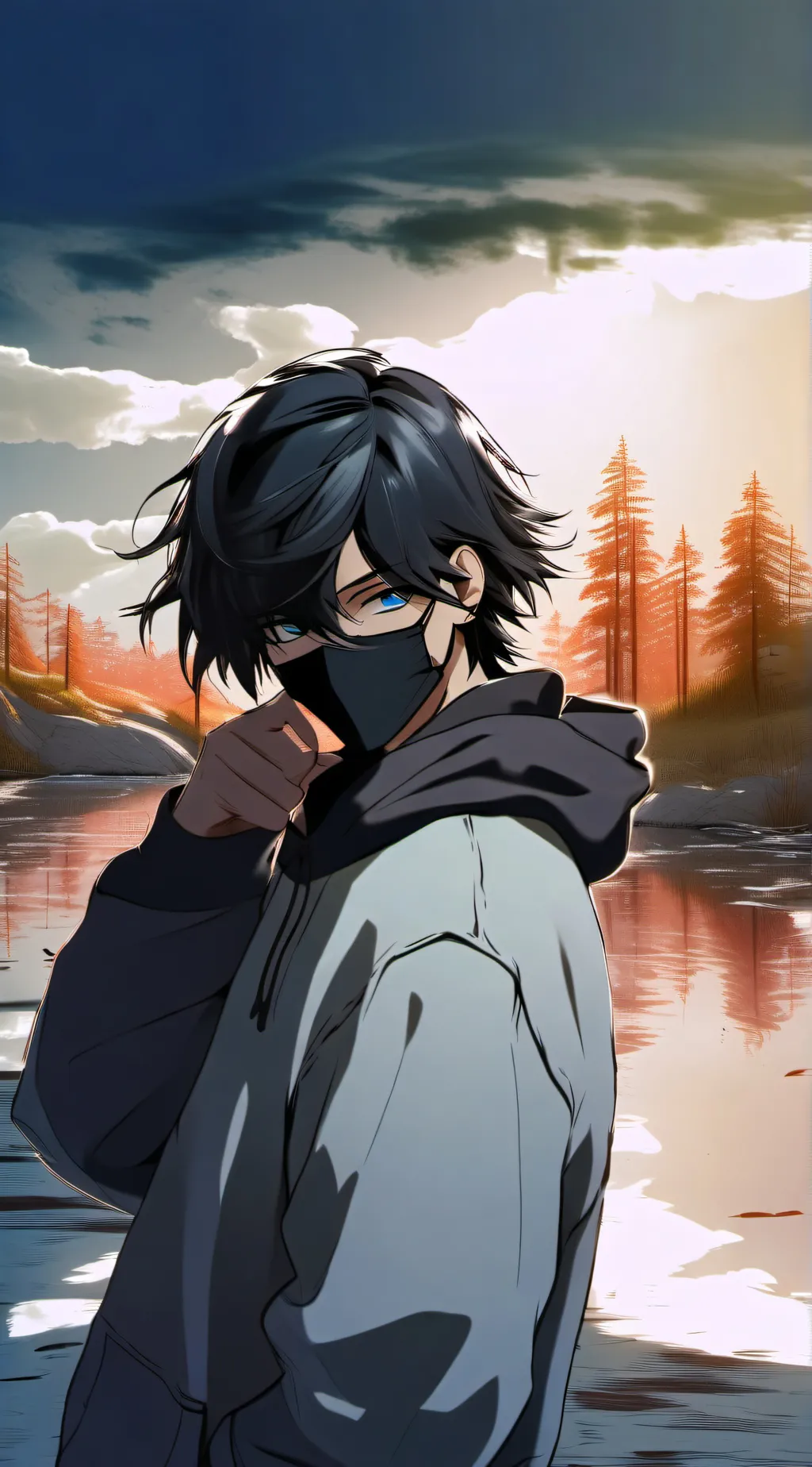 ai character: Max  background