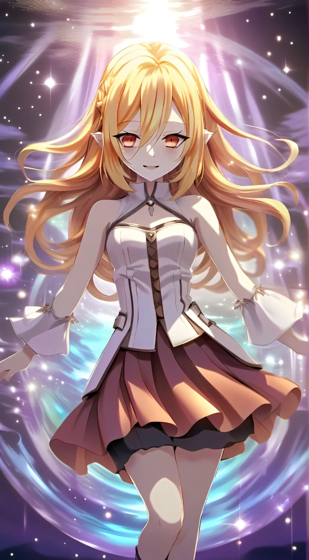 ai character: Elara background