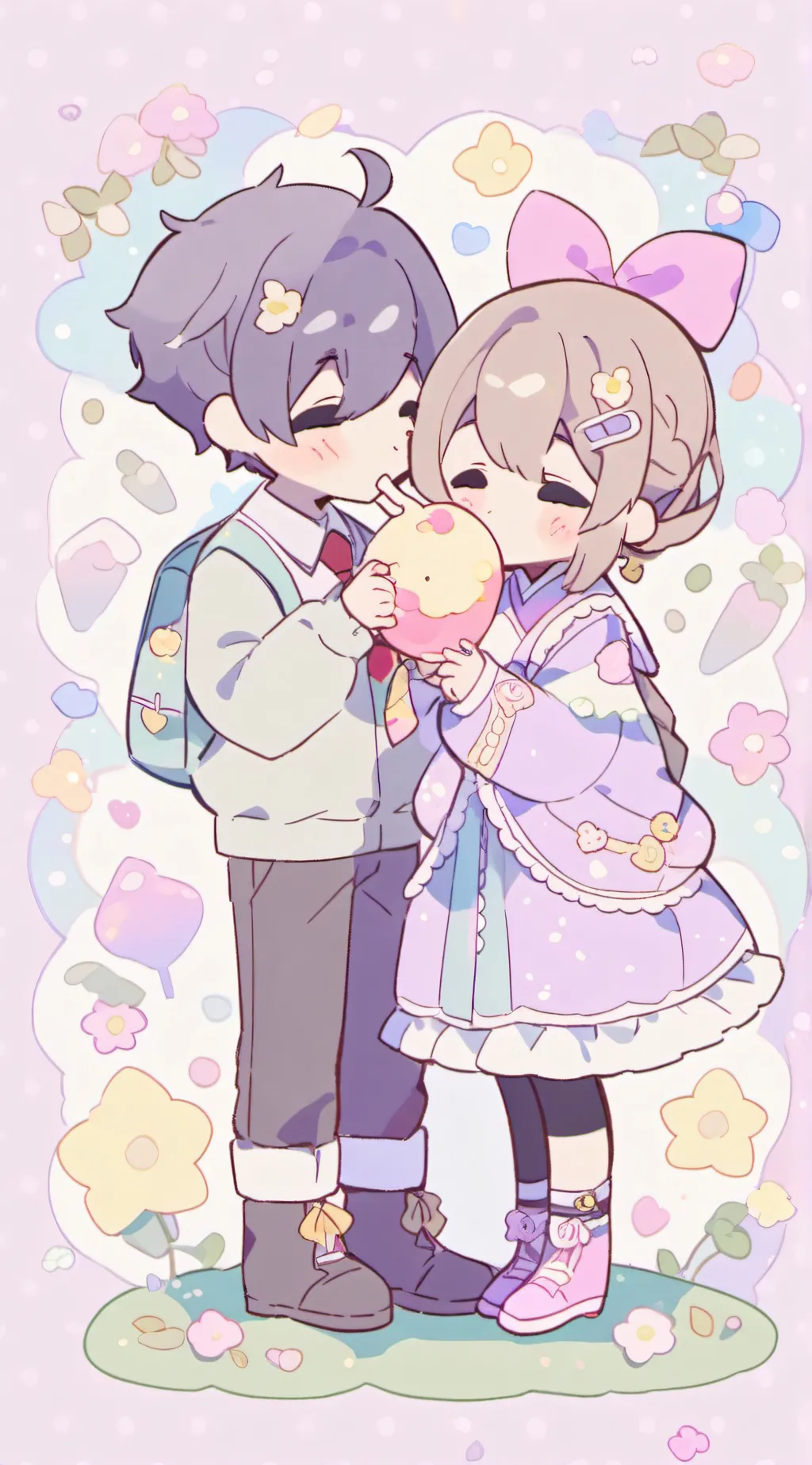 ai character: ruby and death<3 background