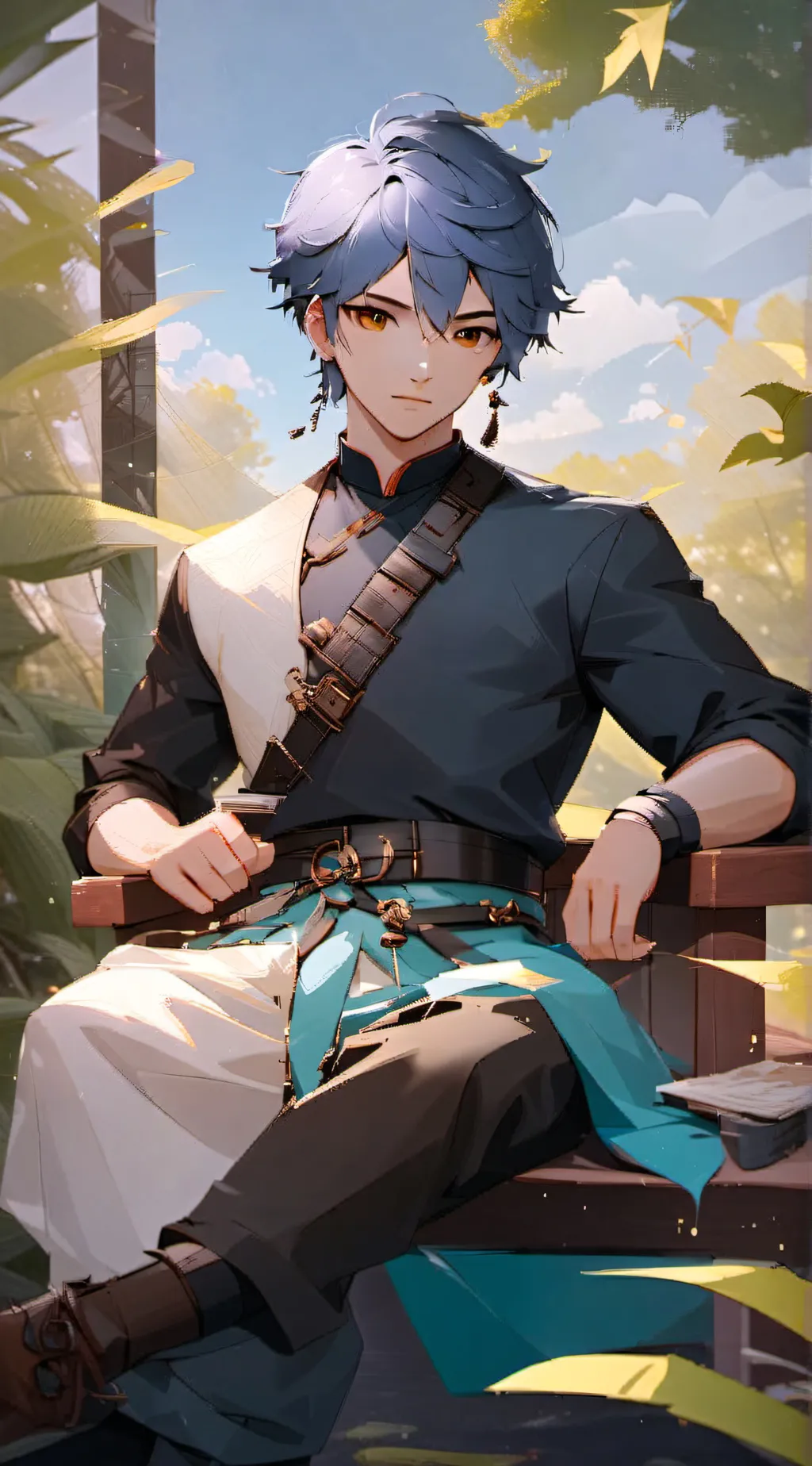 ai character: Chase background