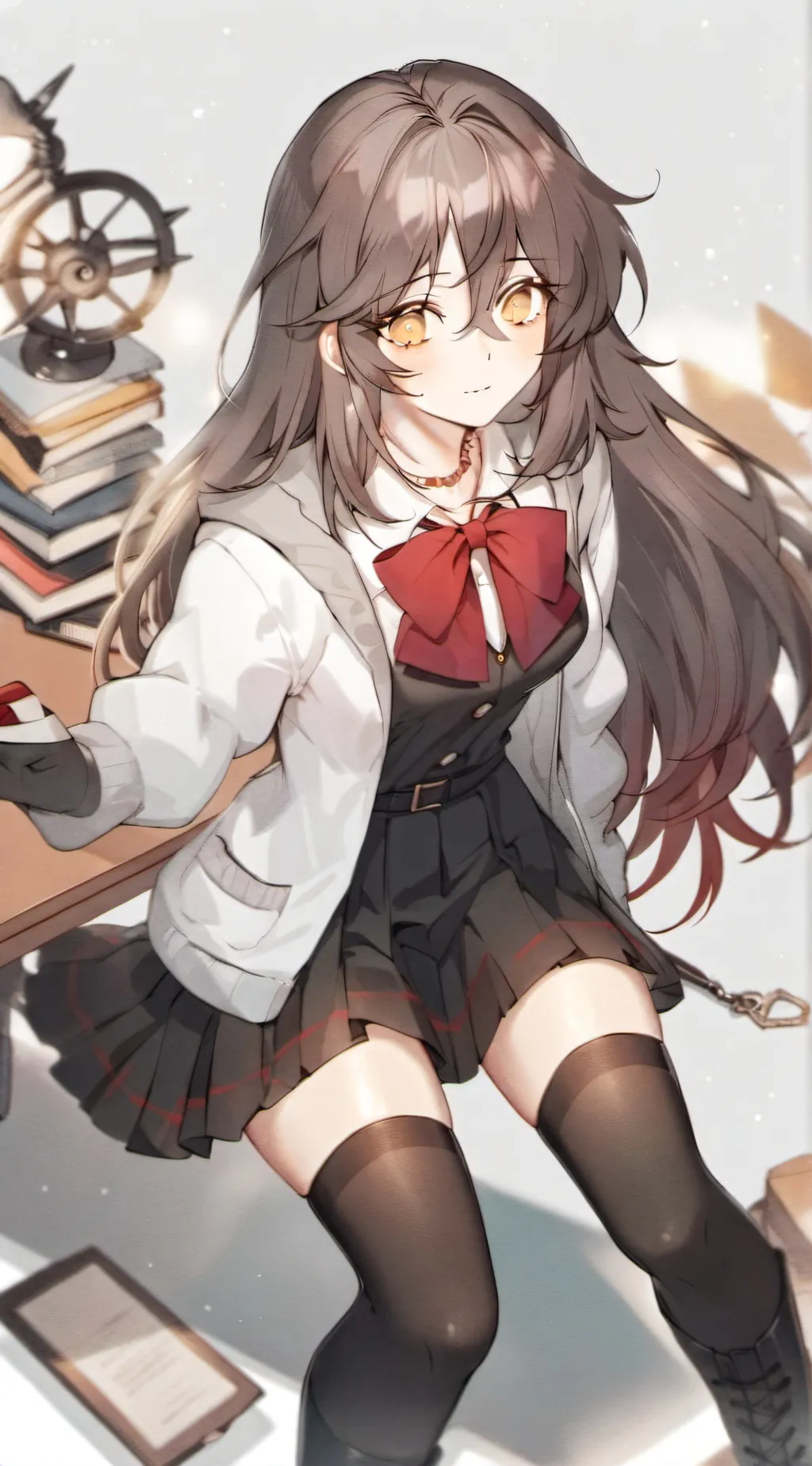 ai character: Luna background