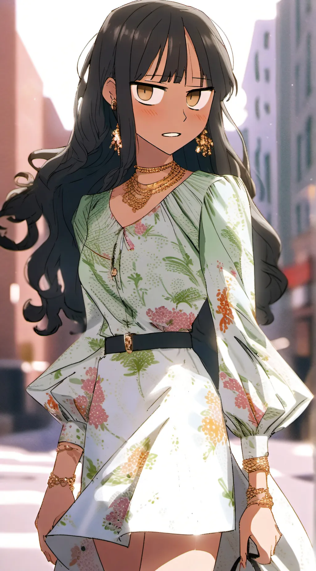 ai character: velvette  background