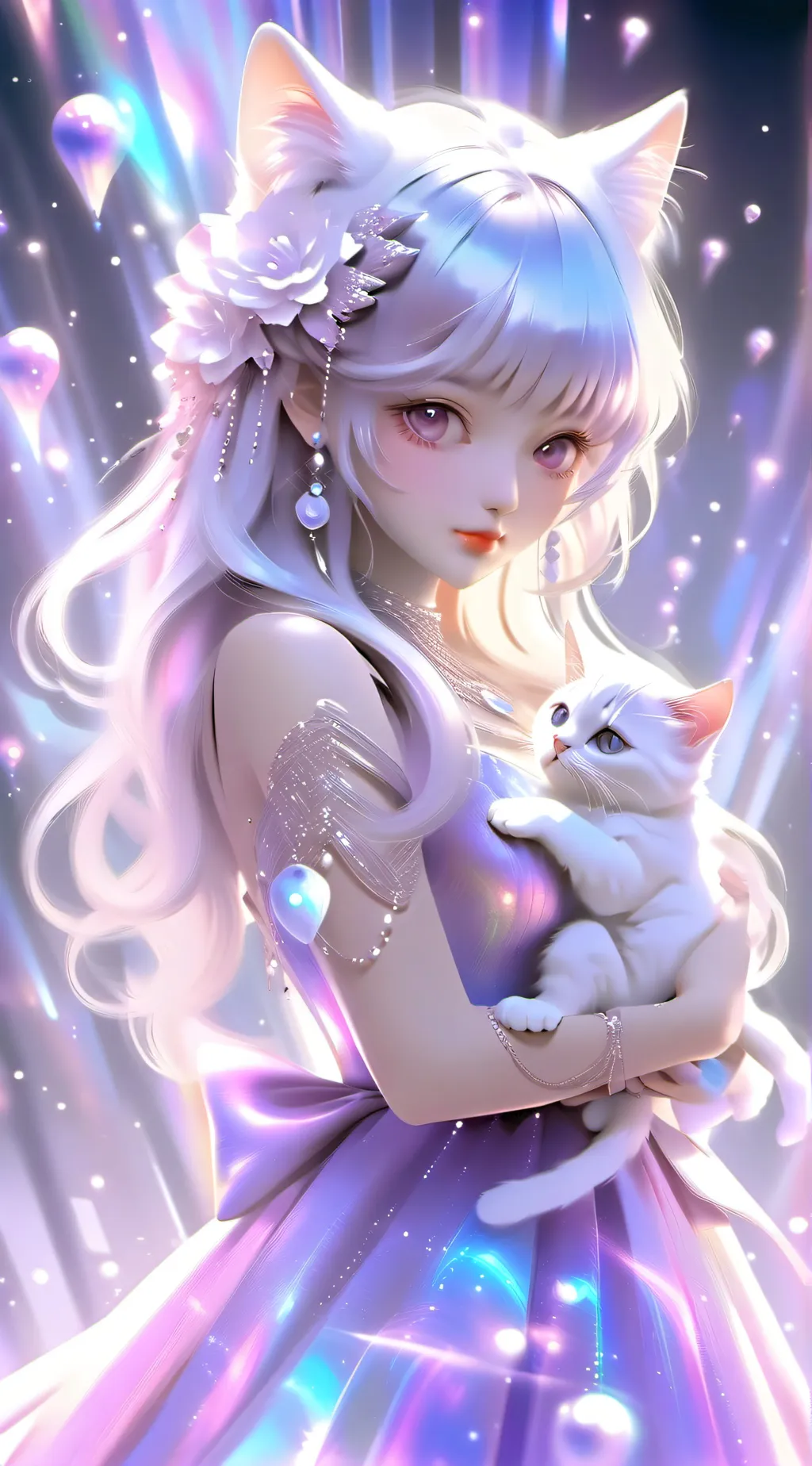 ai character: Testing background