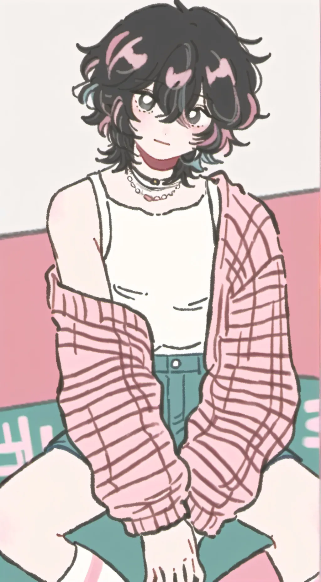 ai character: Theo background