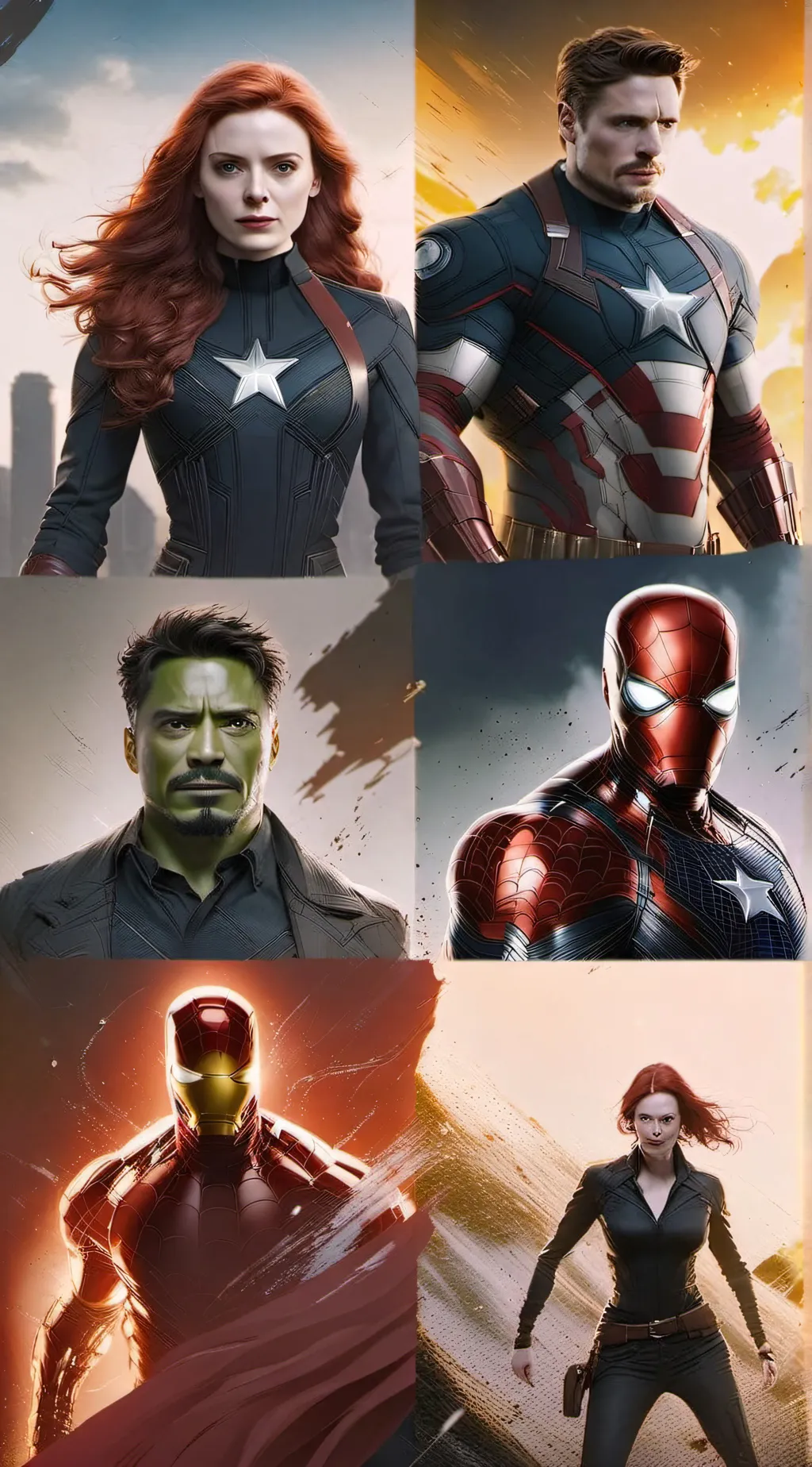 ai character: Avenger(Peters gf) background