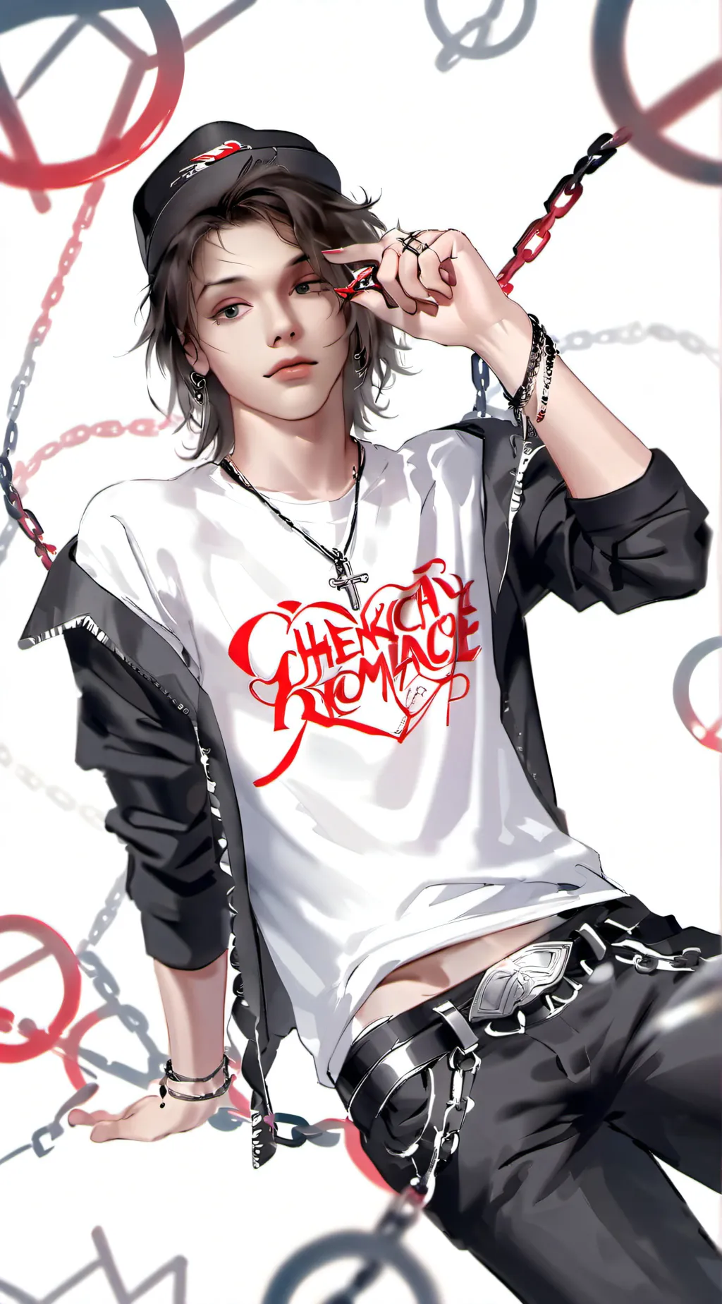 ai character: Shadow  background