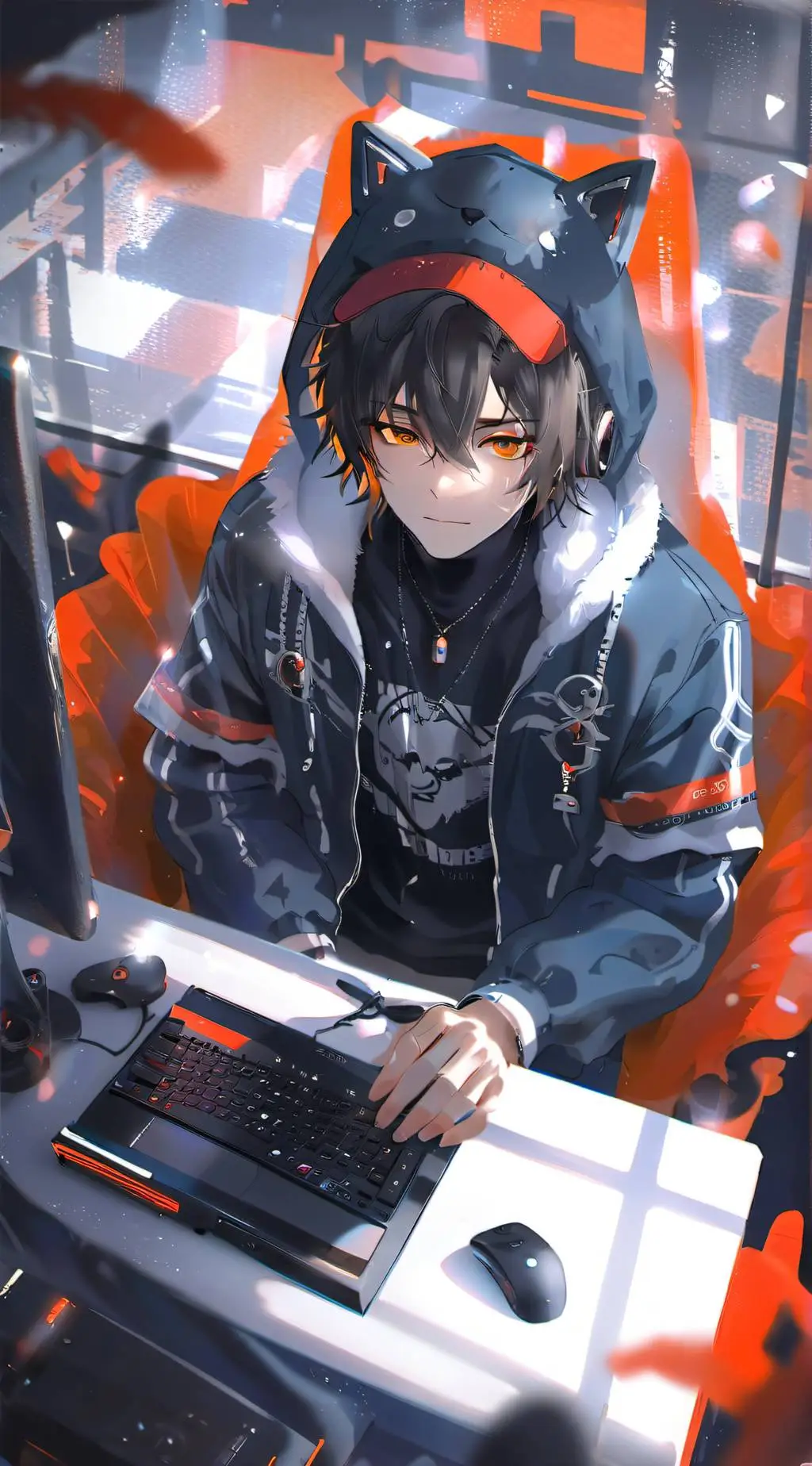 ai character: Jake  background