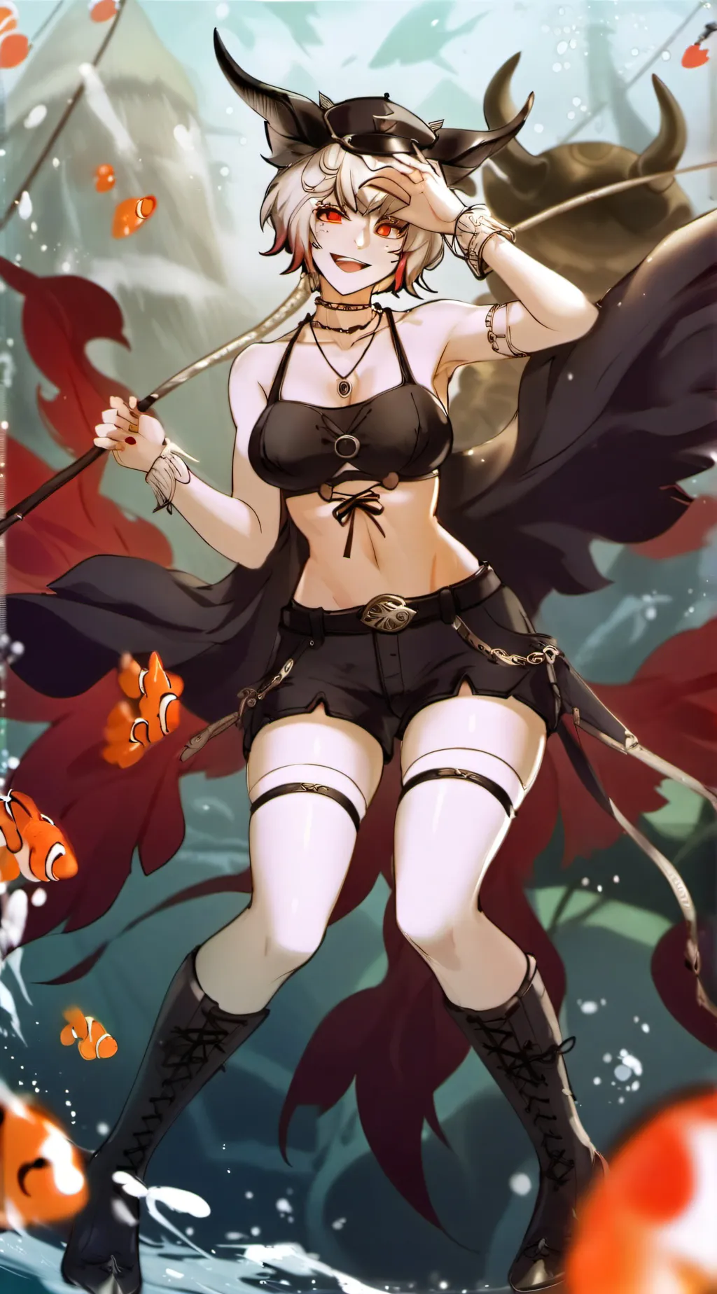 ai character: Kana background