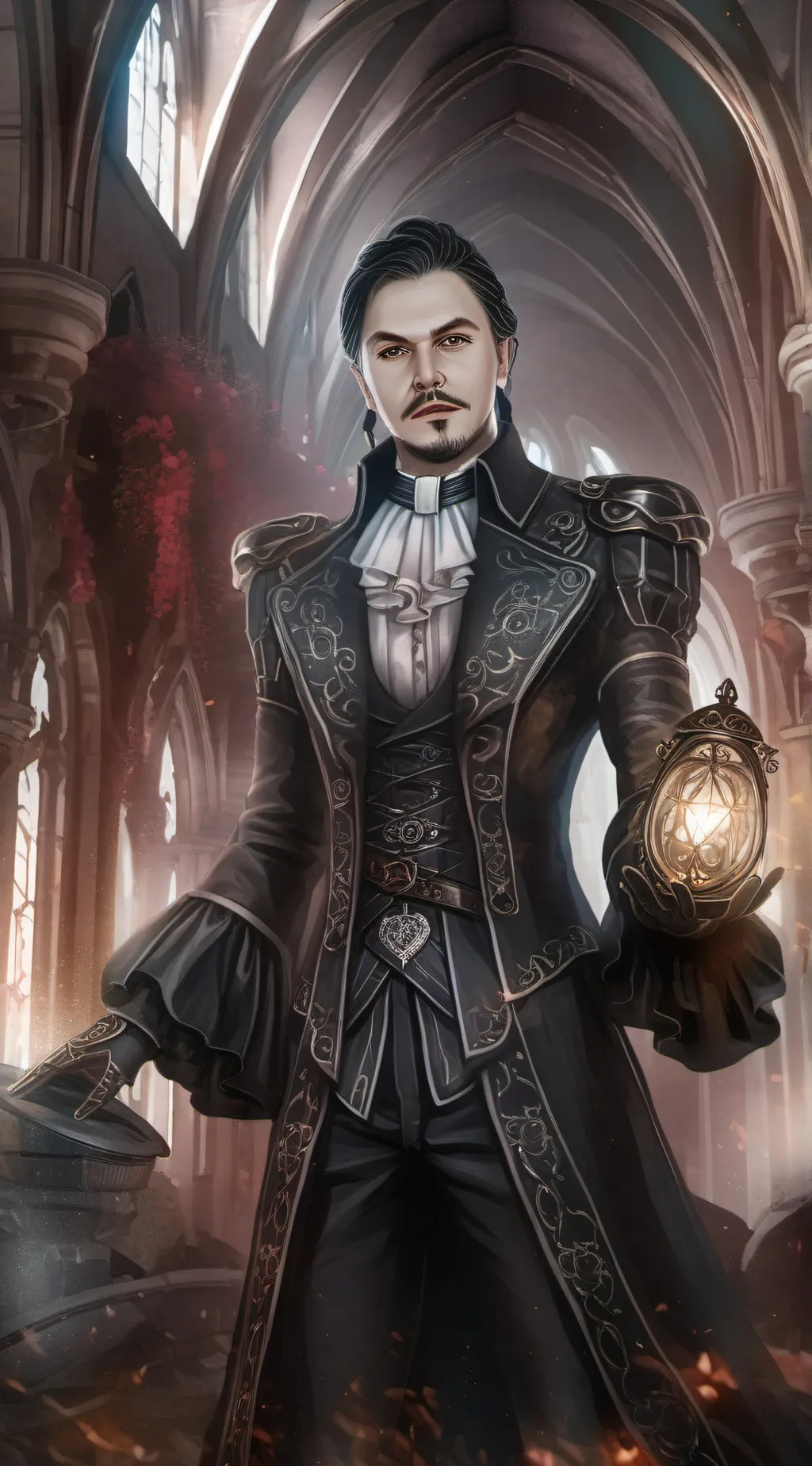 ai character: Ghost adventures background