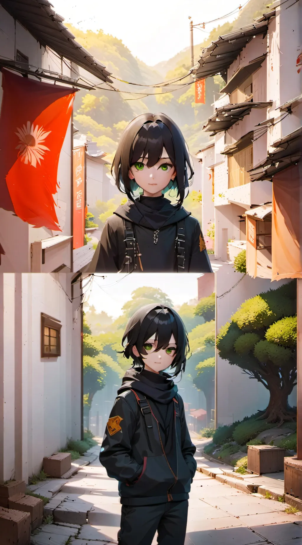 ai character: Eli  background