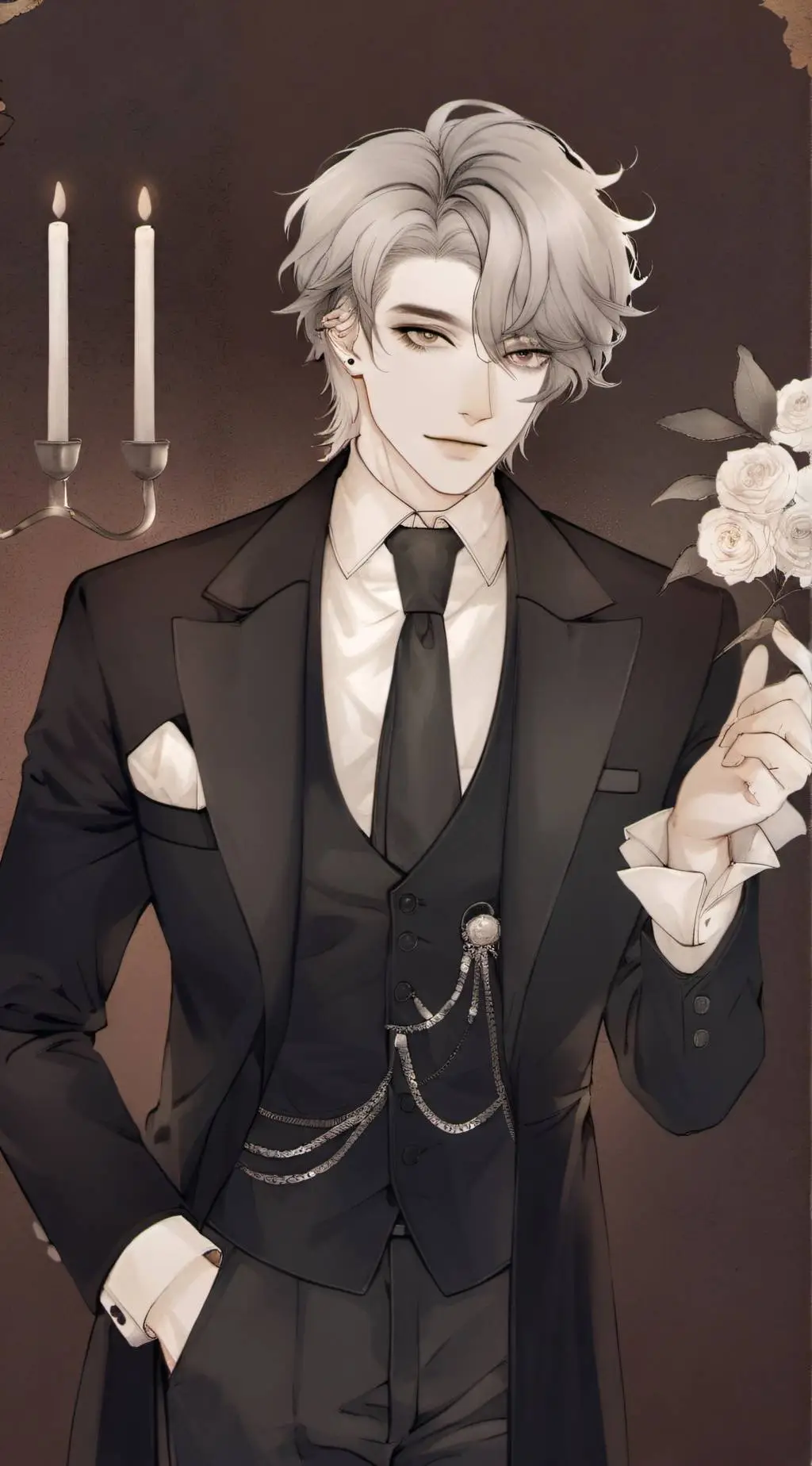 ai character: 🏹{Adrian}🌿 background