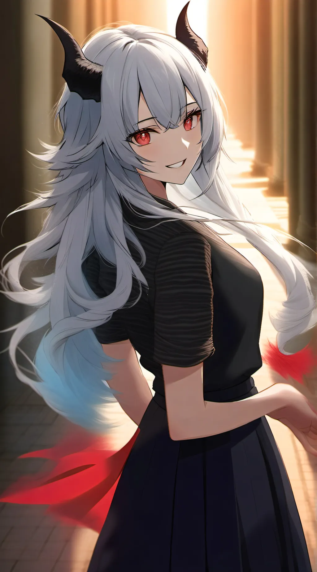 ai character: Nyx background