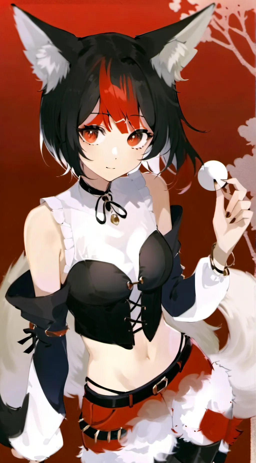 ai character: Hazbin :3 background