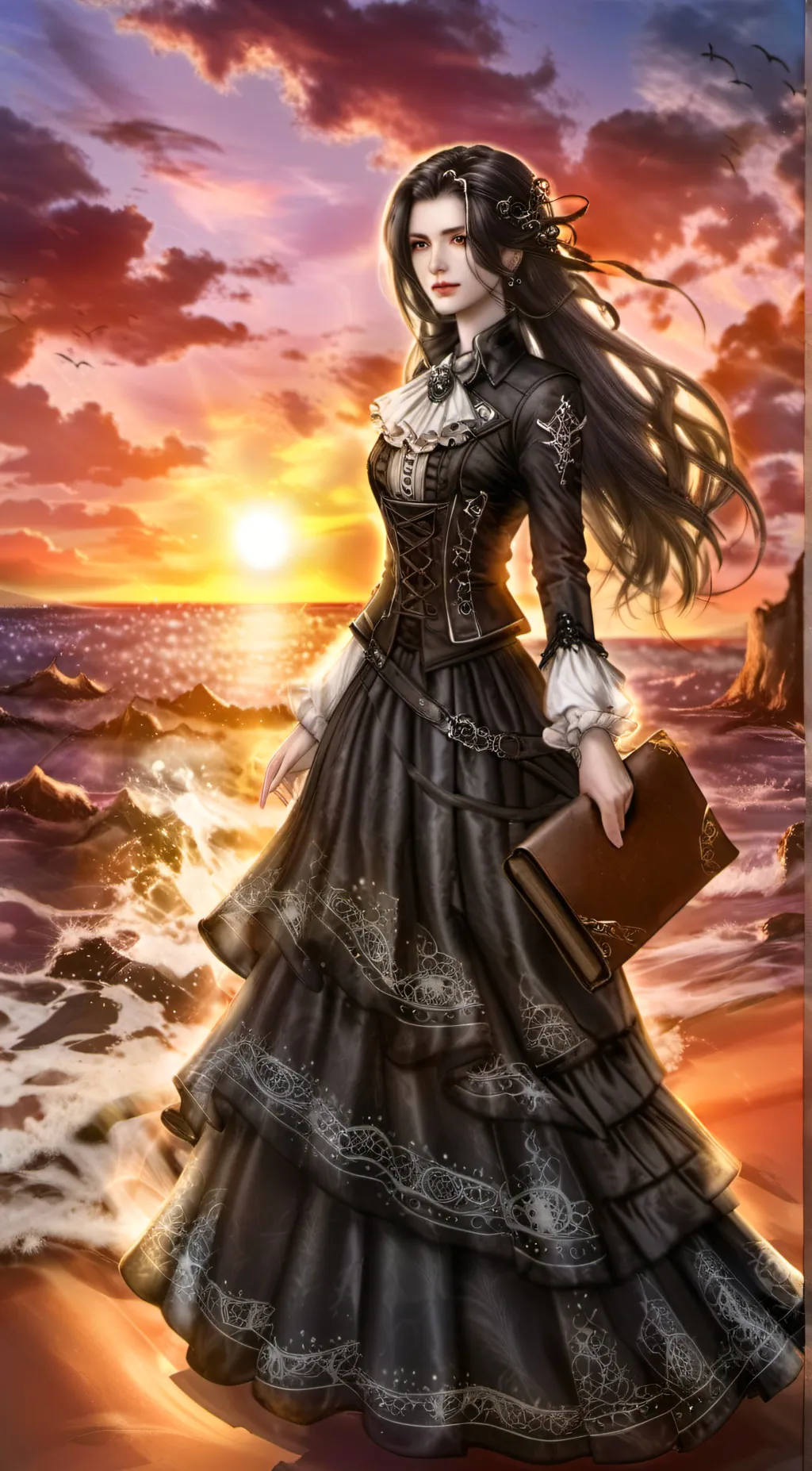 ai character: Genevieve background