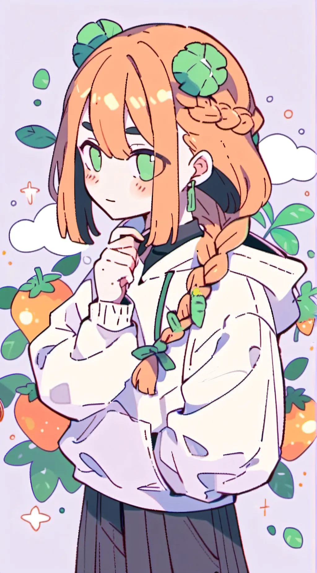 ai character: Ashley  background