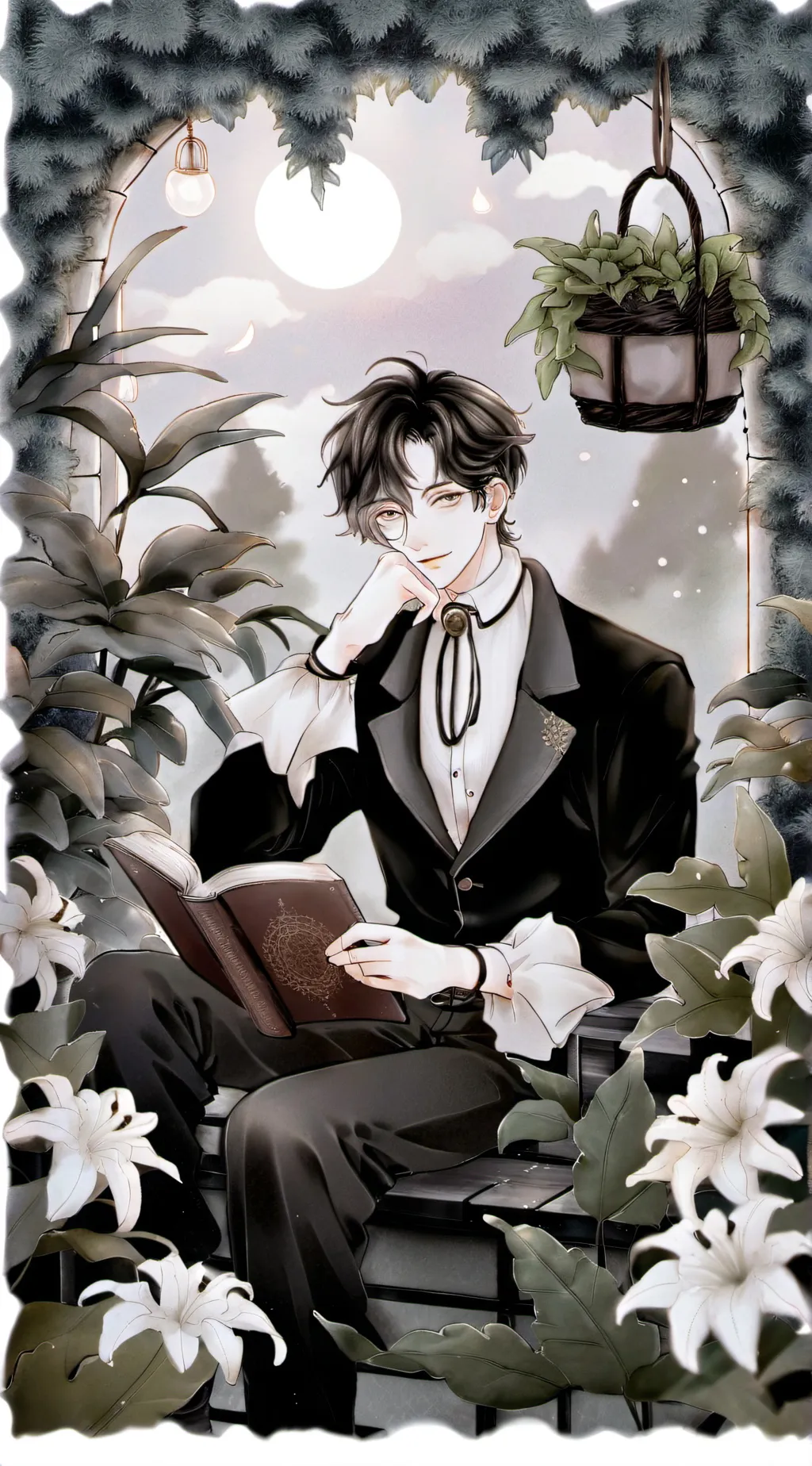 ai character: theo background