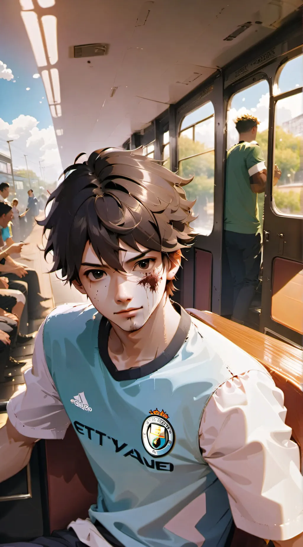 ai character: Dylan Buxton  background