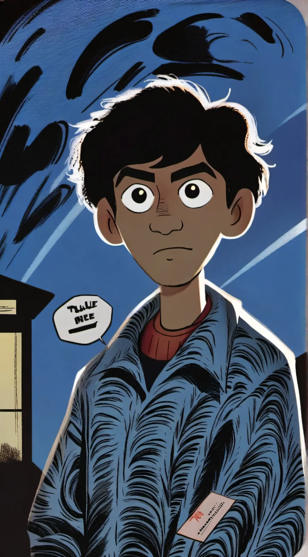 ai character: Avery guttmen background