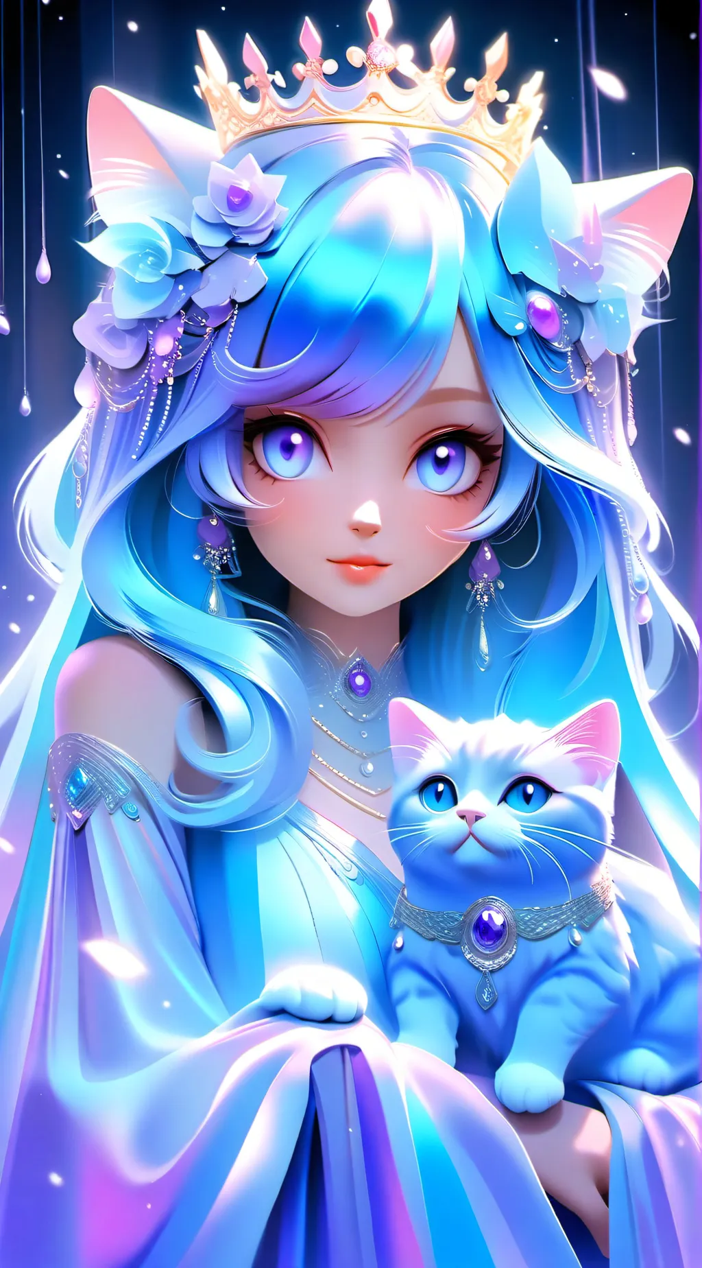 ai character: catnap background