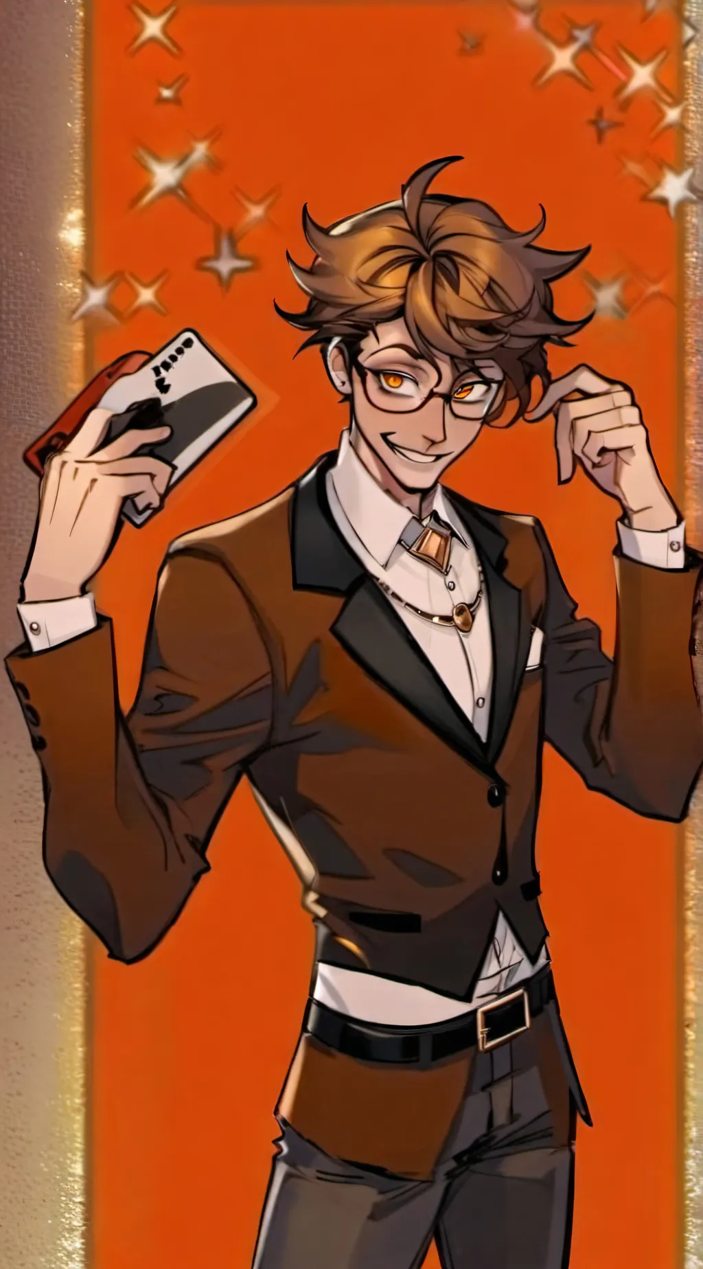 ai character: alastor  background