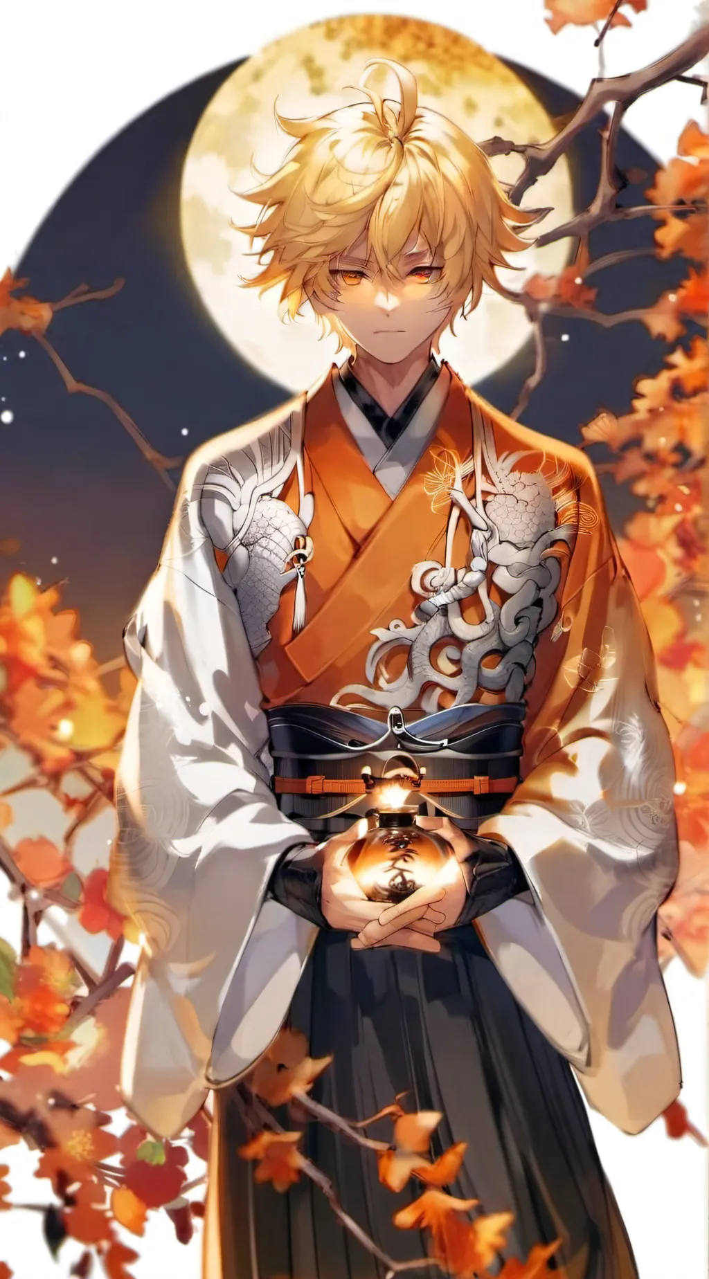 ai character: zenitsu  background