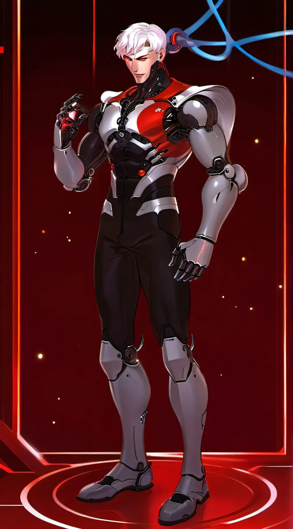 ai character: primus brainiac  background