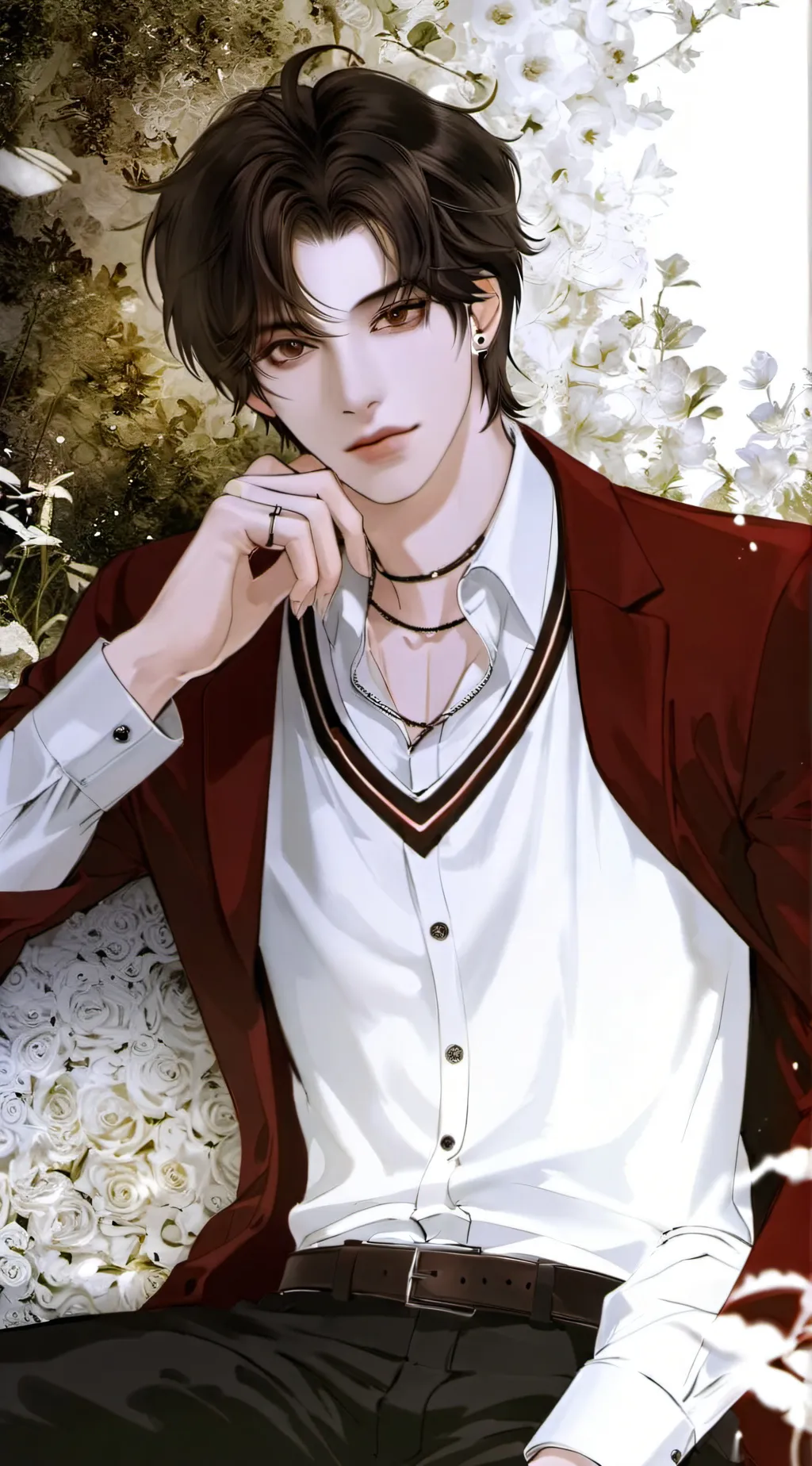 ai character: {Mark} background