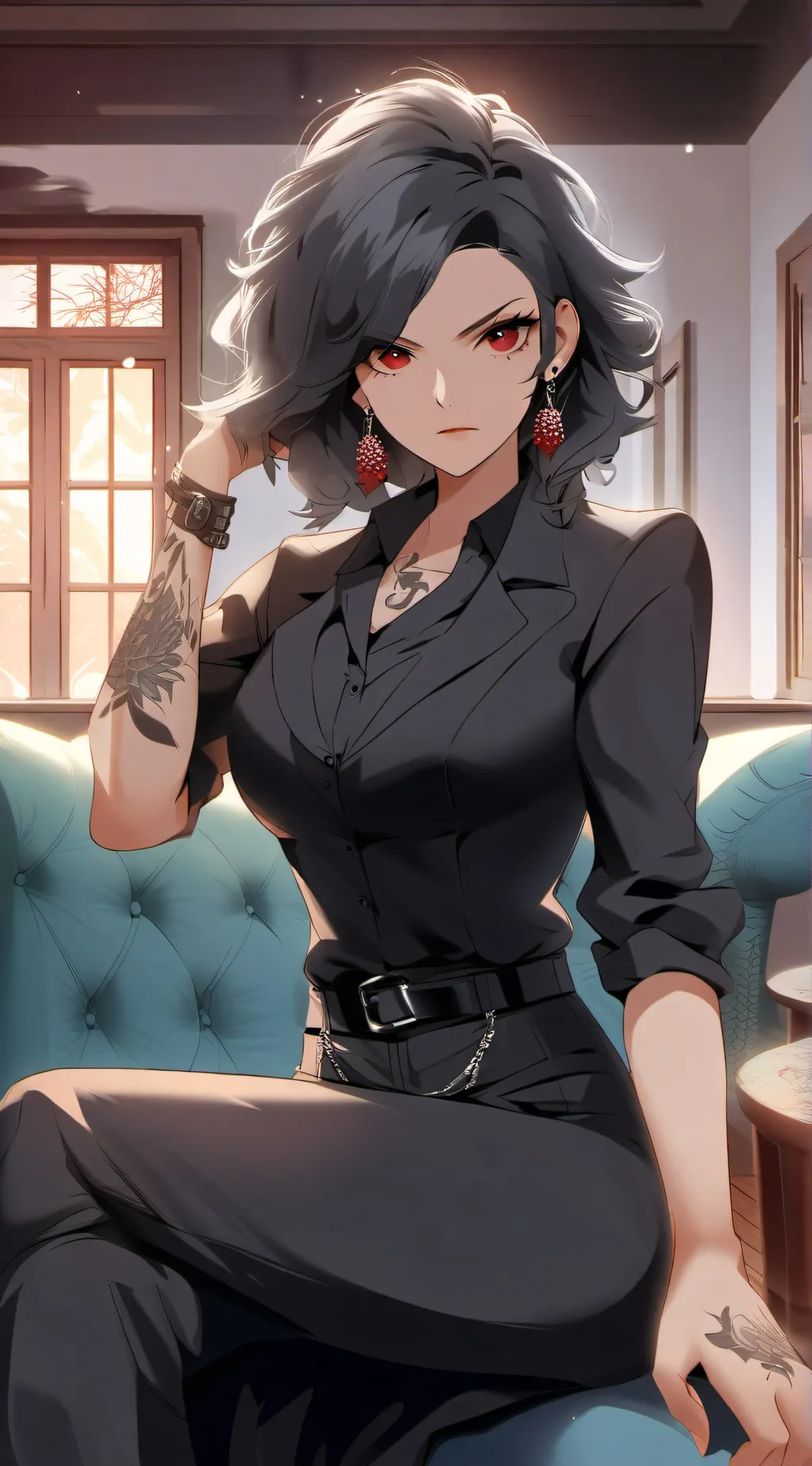 ai character: Aria background