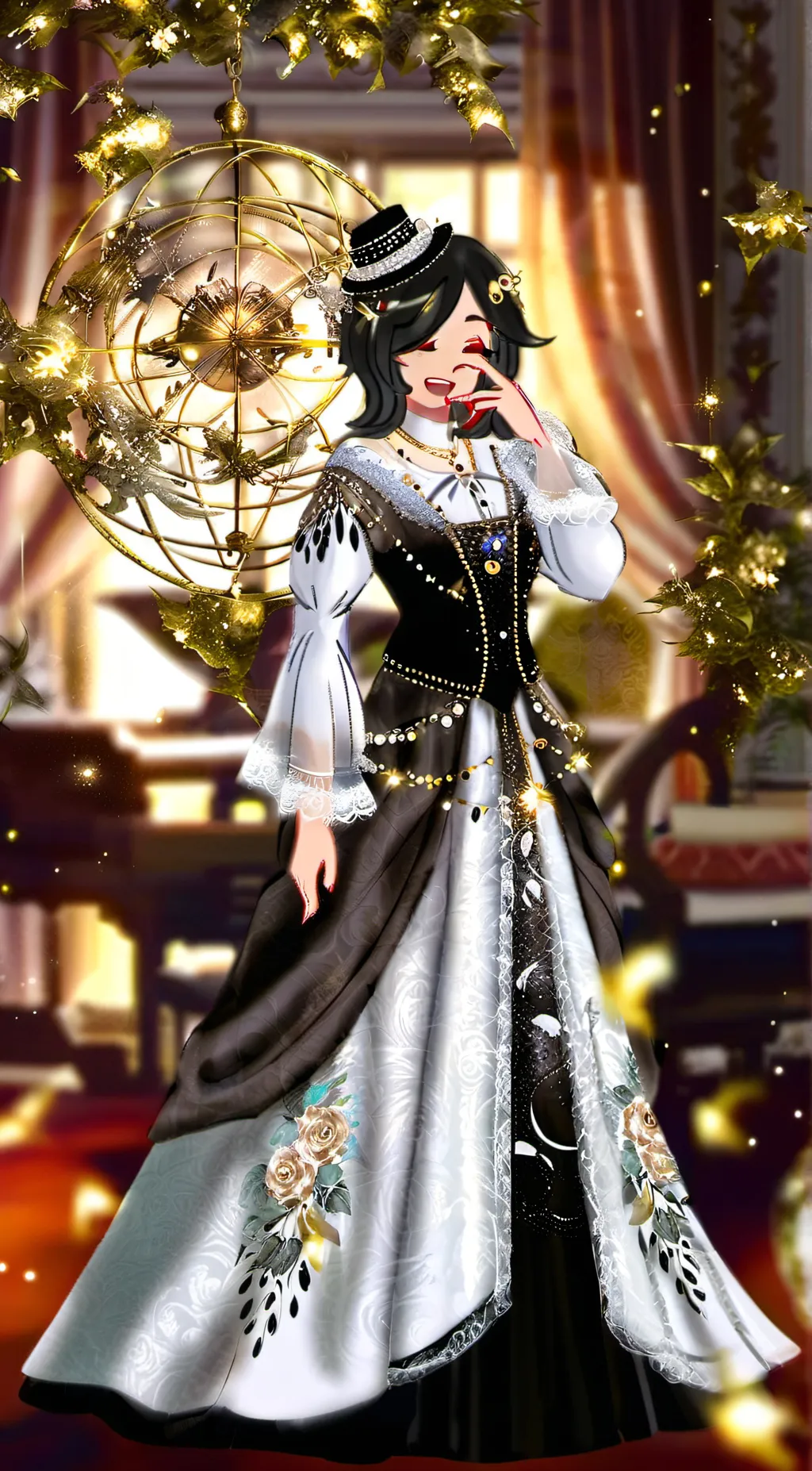 ai character: hh x crybaby background