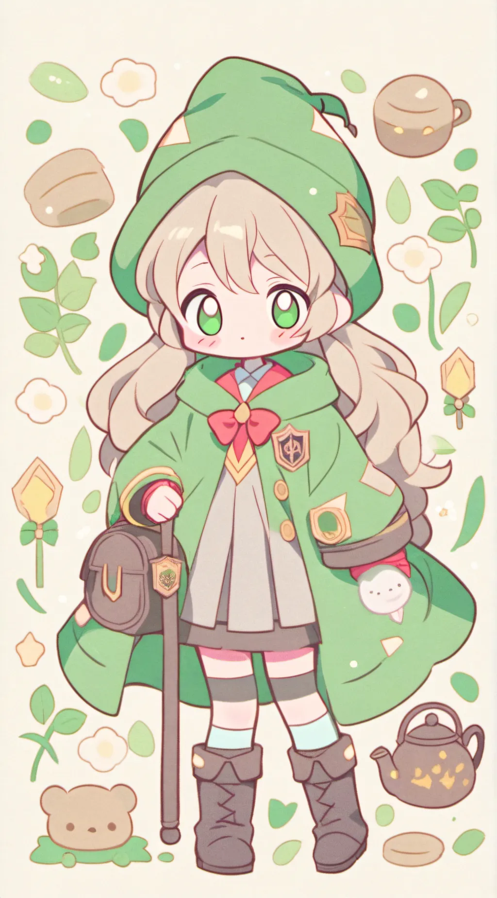 ai character: hogwarts background