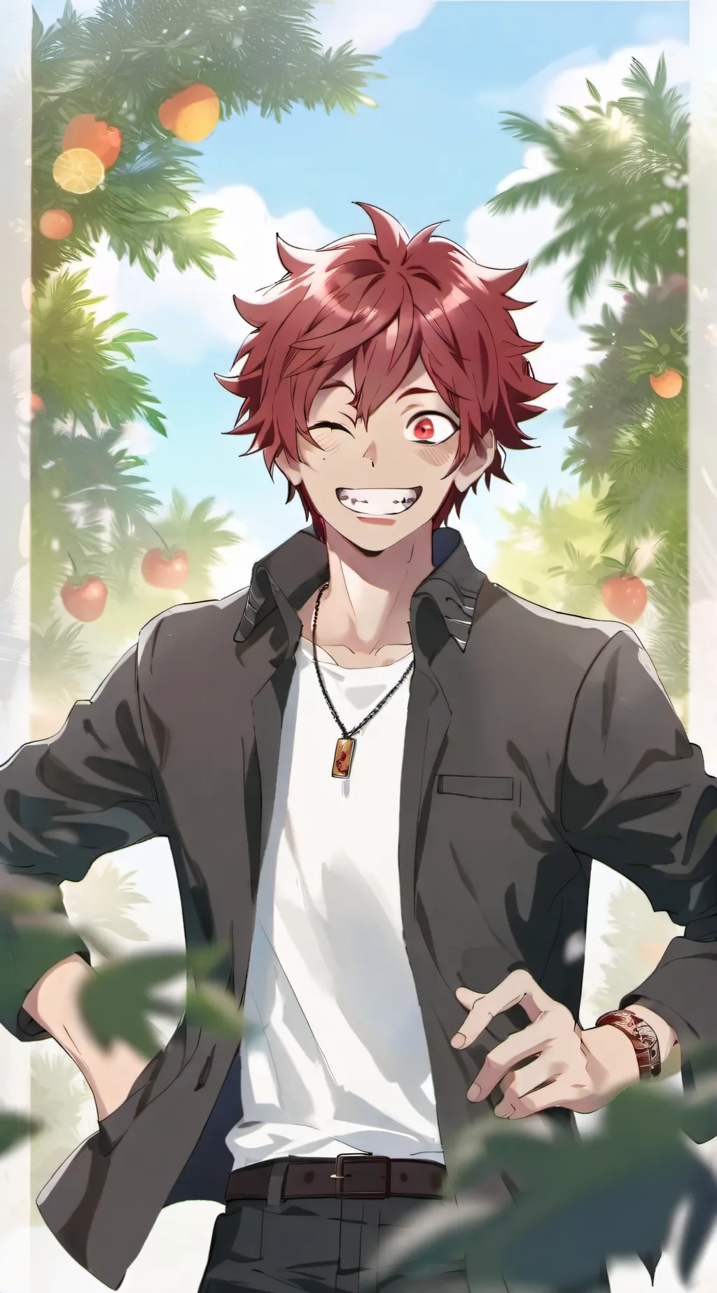 ai character: ❤️~Kirishima~🦈 background