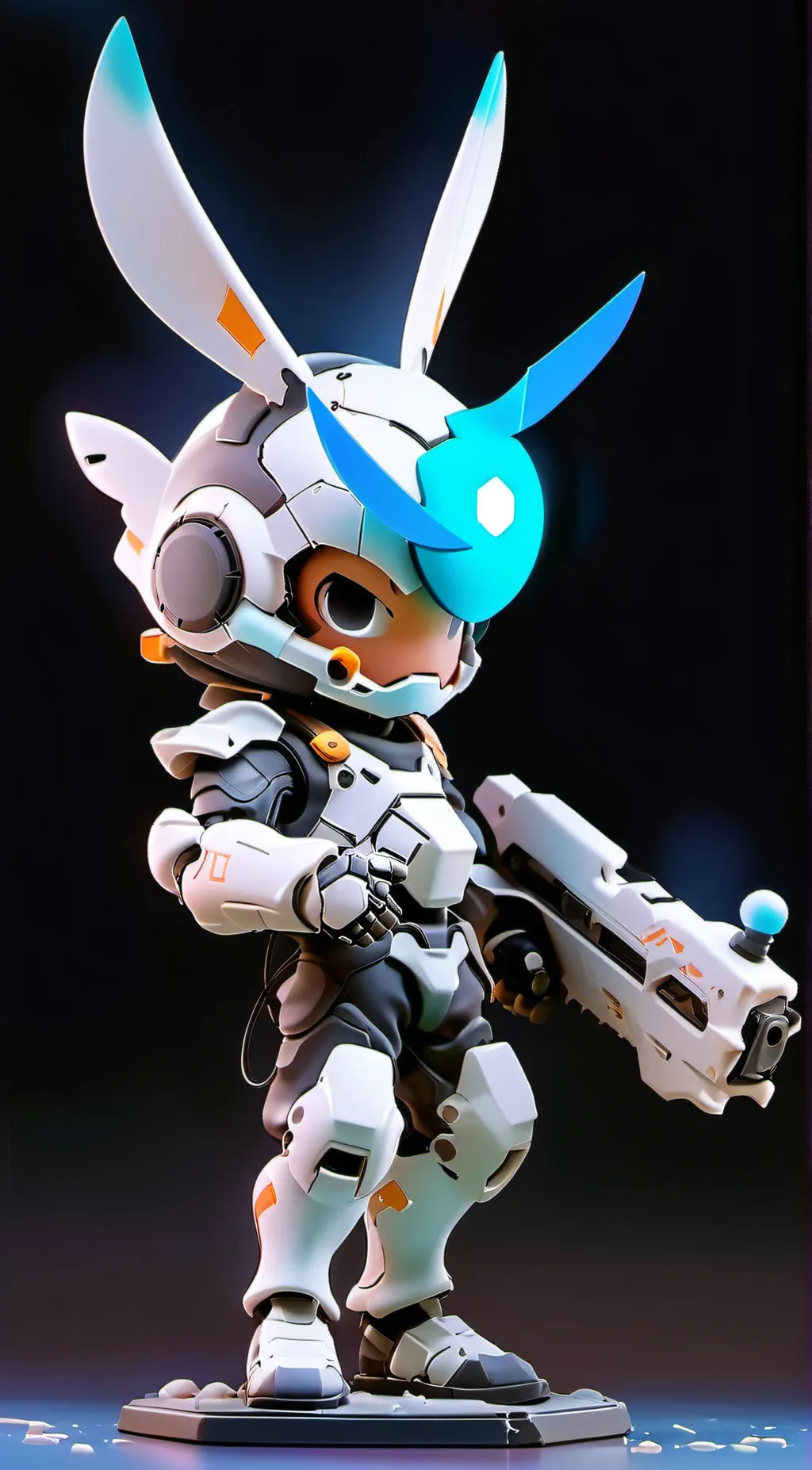 ai character: Robot  background