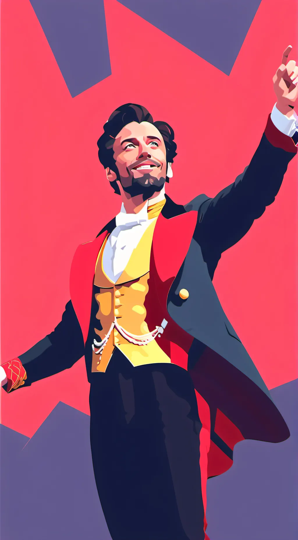 ai character: P. T. Barnum background