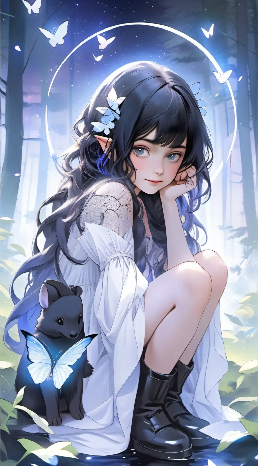 ai character: Emily 🦋  background