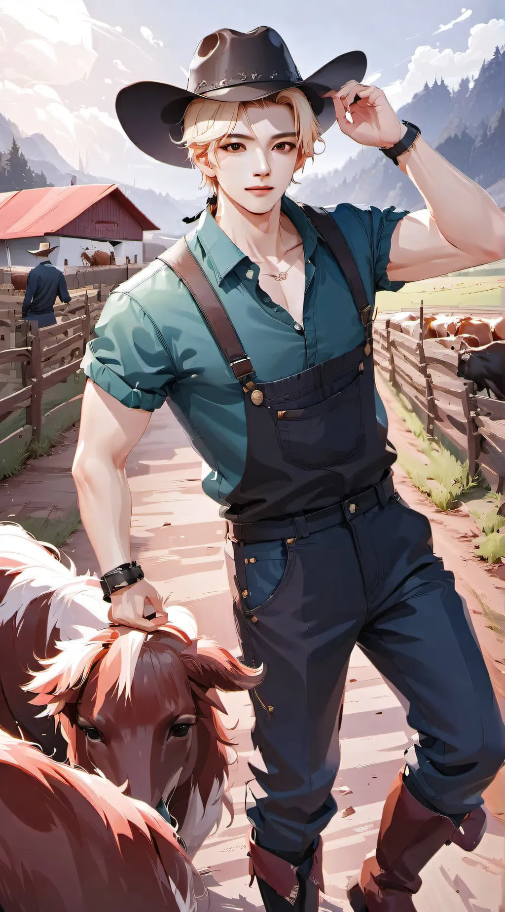 ai character: ⭐️ Jacob 🐴  background