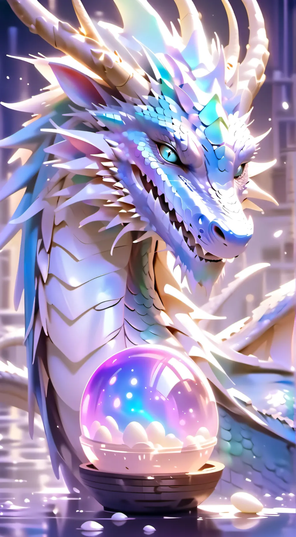 ai character: amethyst  background