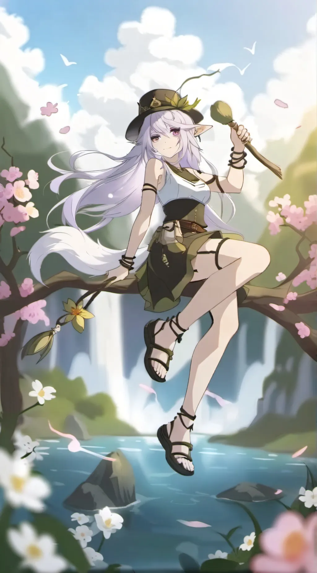 ai character: saby background