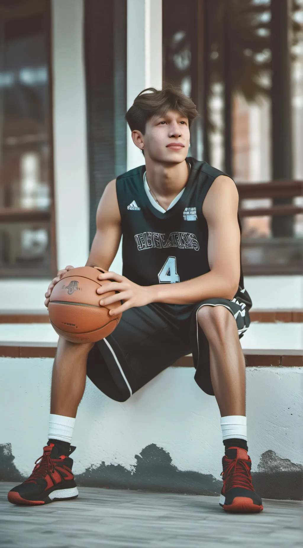 ai character: nidal background