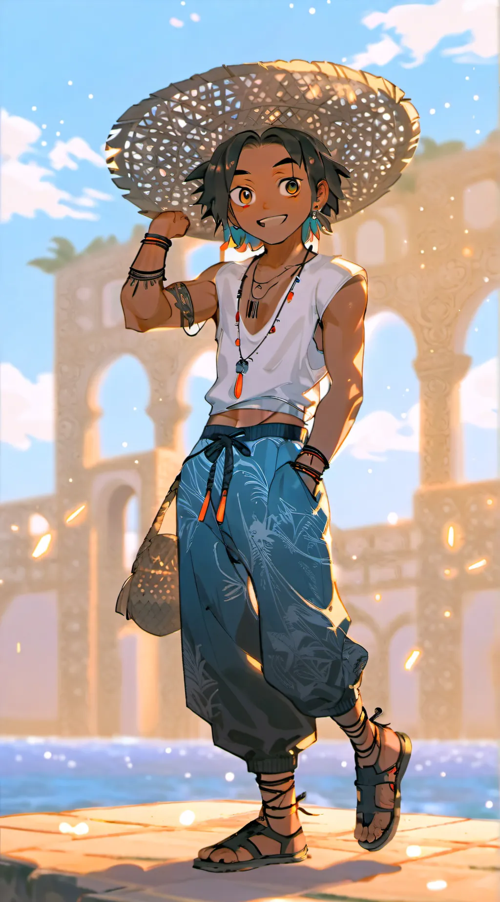 ai character: CLASS 1A background